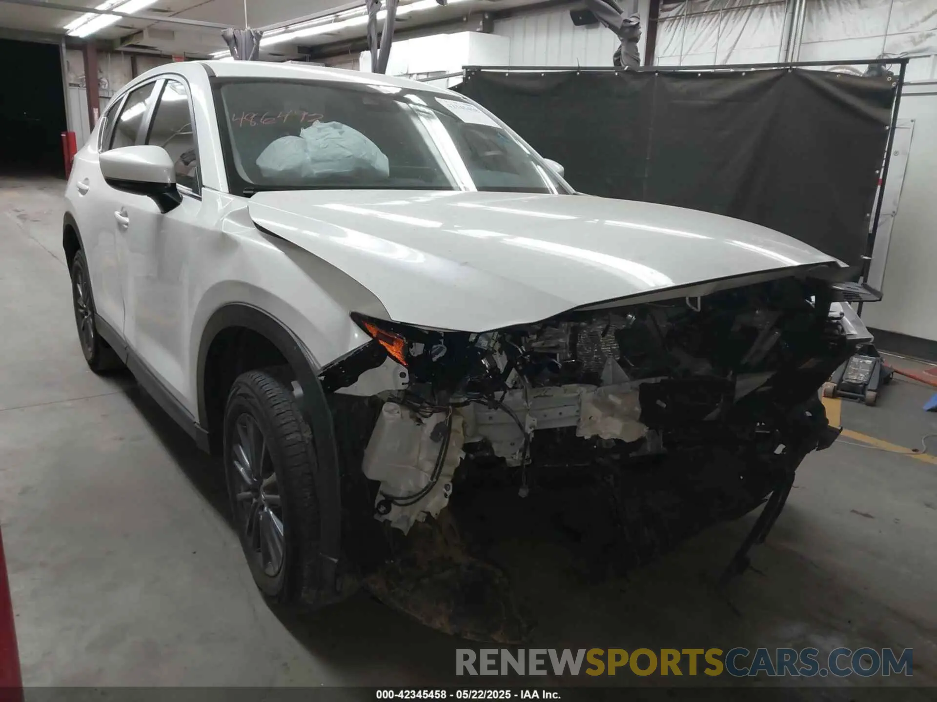 1 Фотография поврежденного автомобиля JM3KFBCMXM0486492 MAZDA CX-5 2021