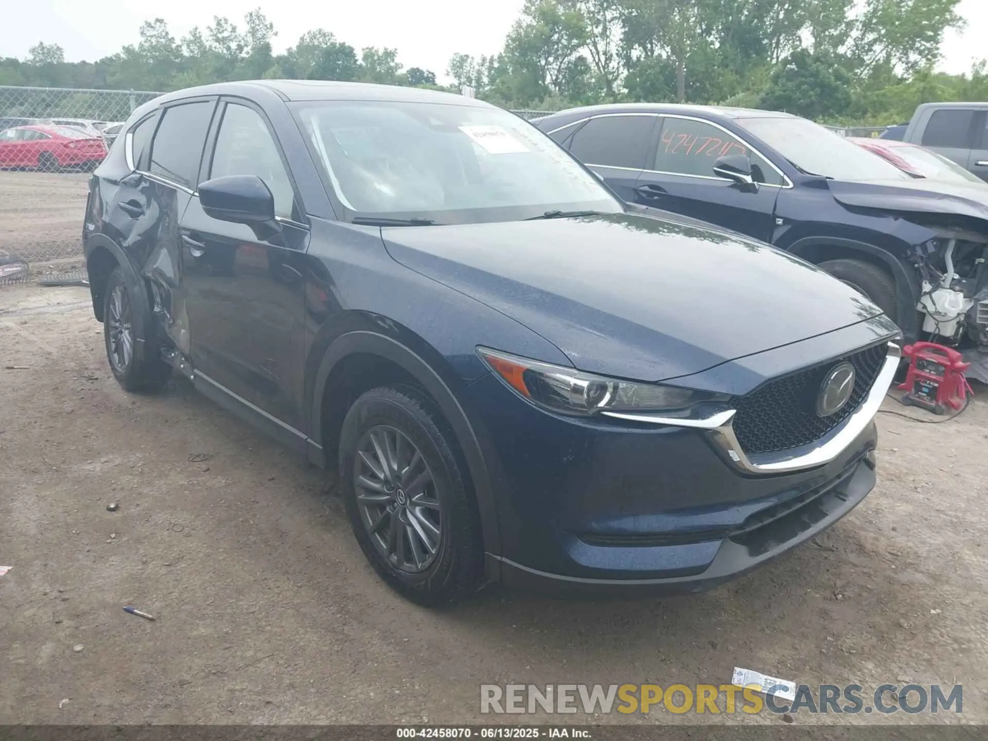 1 Photograph of a damaged car JM3KFBCMXM1386516 MAZDA CX-5 2021