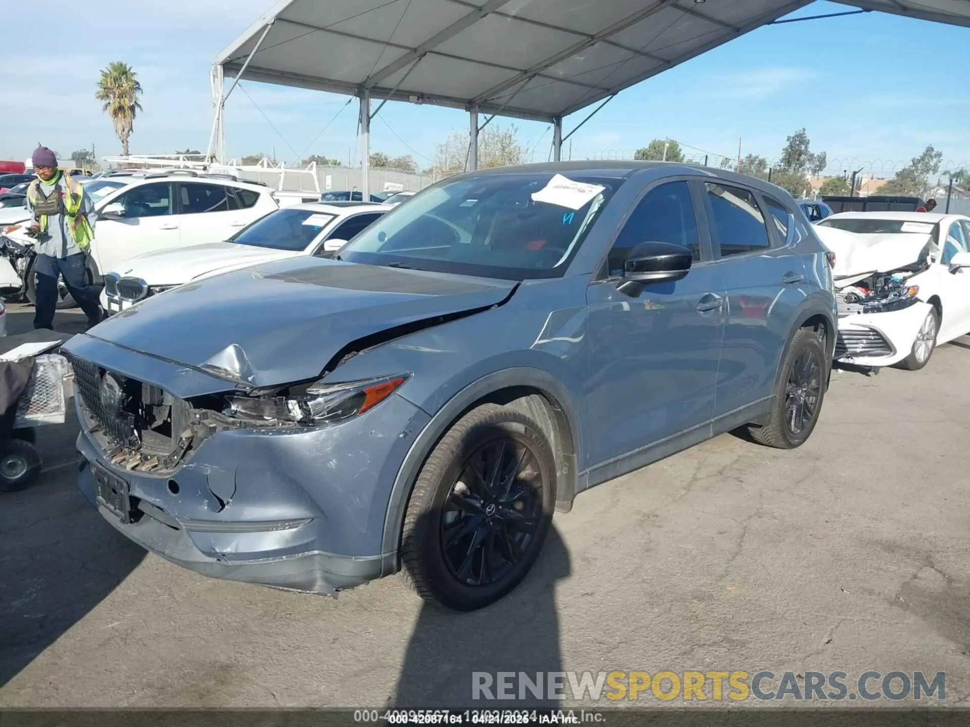 2 Фотография поврежденного автомобиля JM3KFBCY0M0500418 MAZDA CX-5 2021
