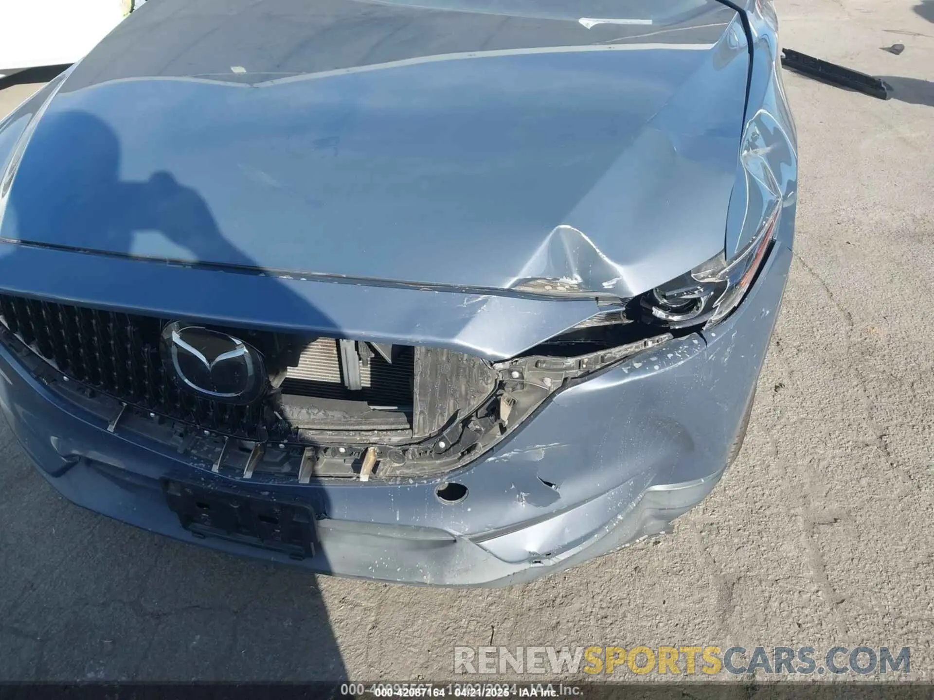 6 Фотография поврежденного автомобиля JM3KFBCY0M0500418 MAZDA CX-5 2021