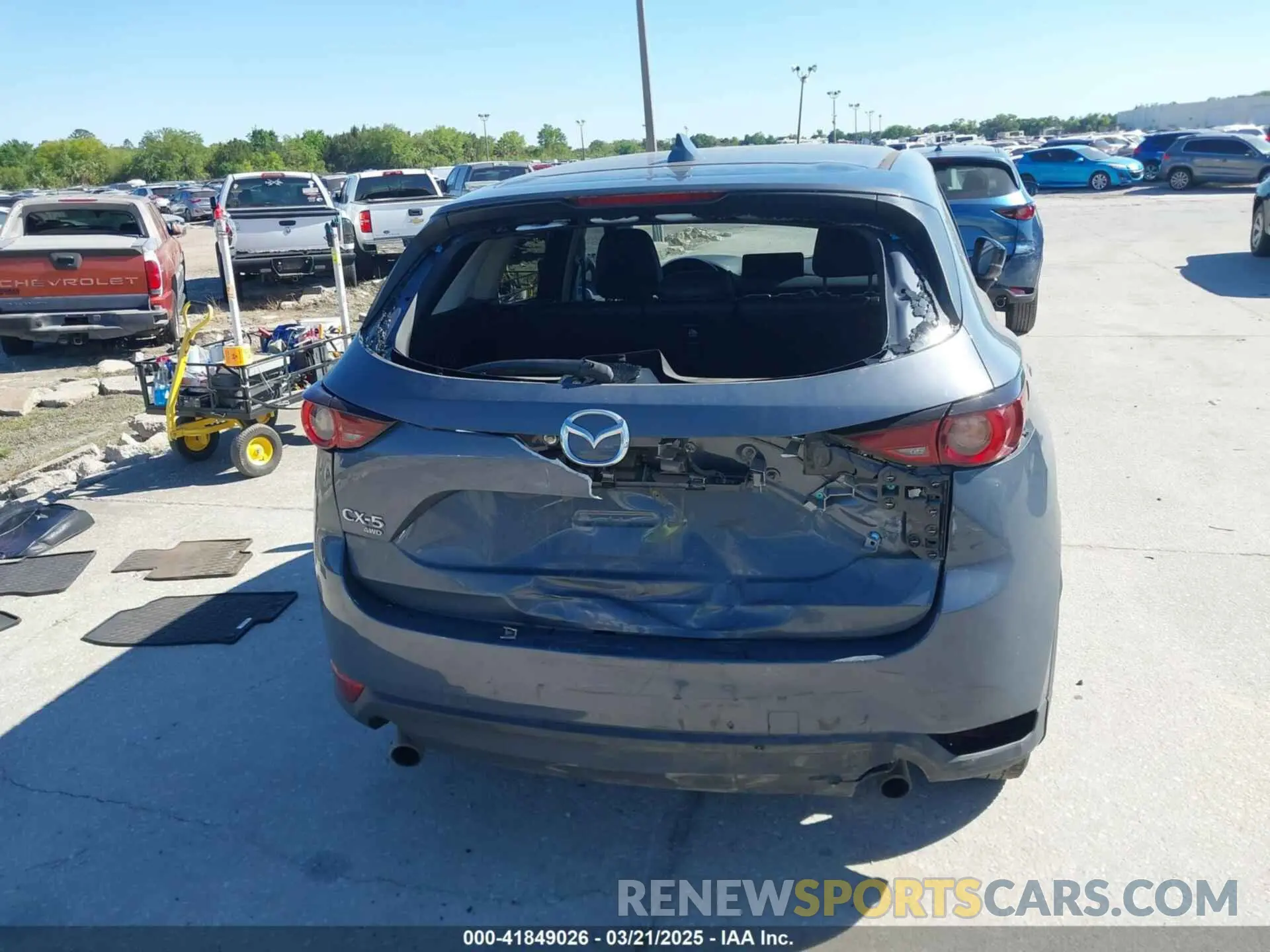 16 Photograph of a damaged car JM3KFBCY8M0443630 MAZDA CX-5 2021