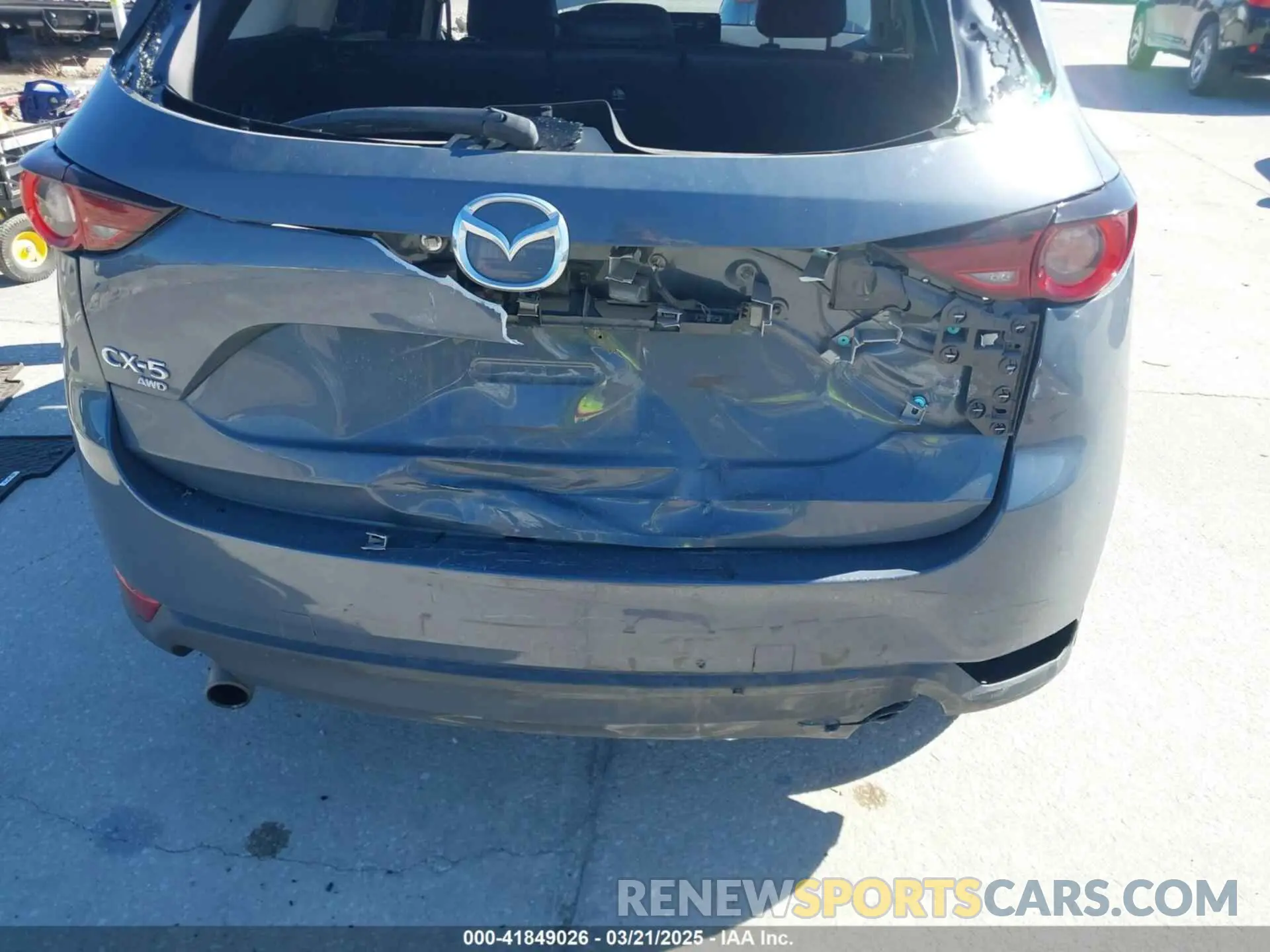 6 Photograph of a damaged car JM3KFBCY8M0443630 MAZDA CX-5 2021