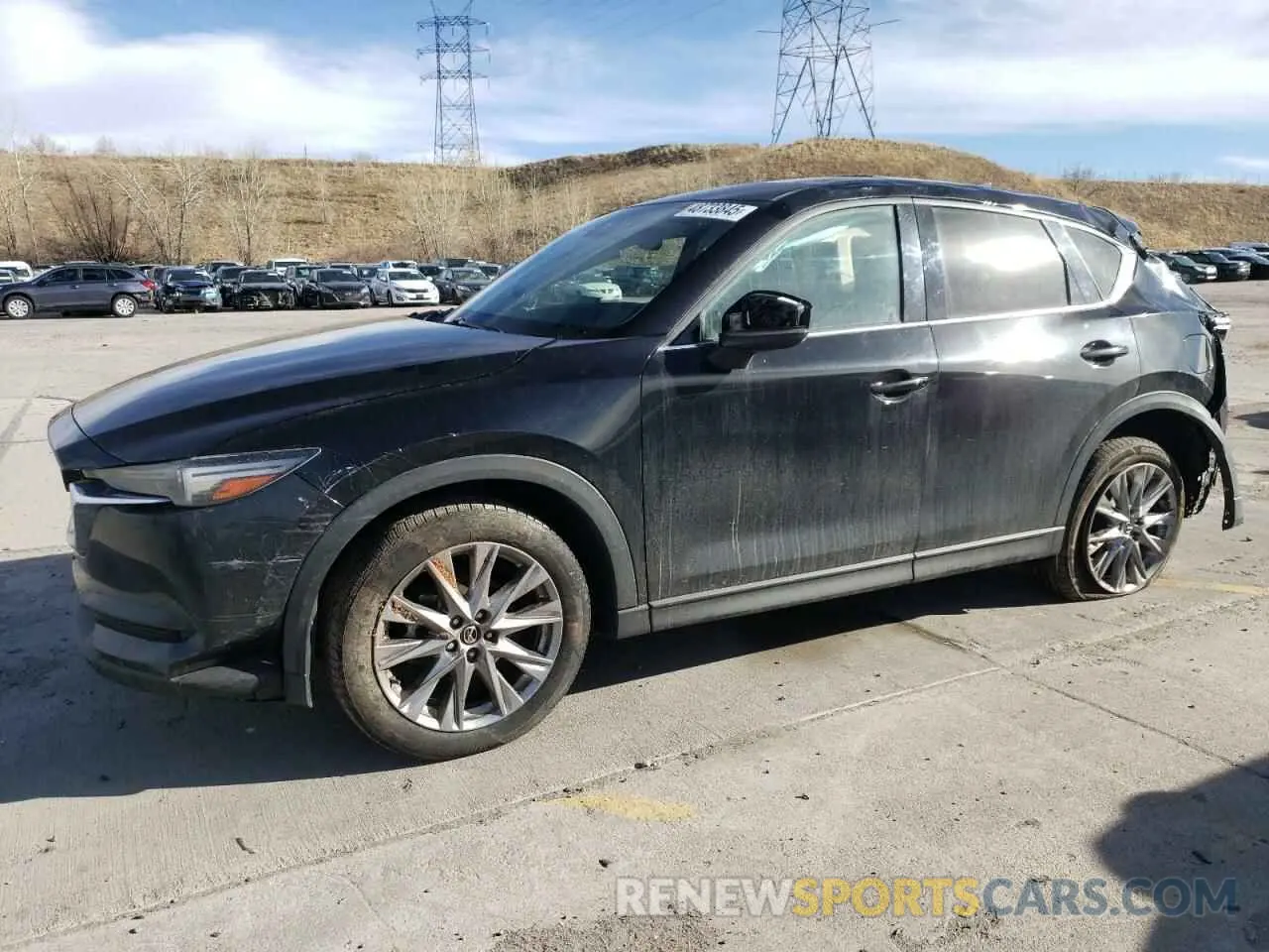 1 Photograph of a damaged car JM3KFBDM0M0327687 MAZDA CX-5 2021