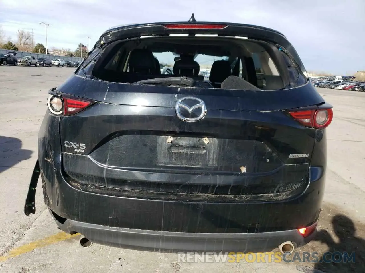 6 Photograph of a damaged car JM3KFBDM0M0327687 MAZDA CX-5 2021