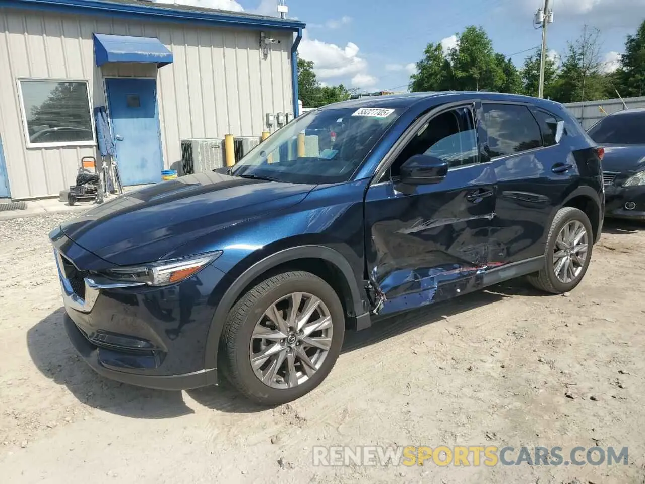 1 Фотография поврежденного автомобиля JM3KFBDM0M0484099 MAZDA CX-5 2021