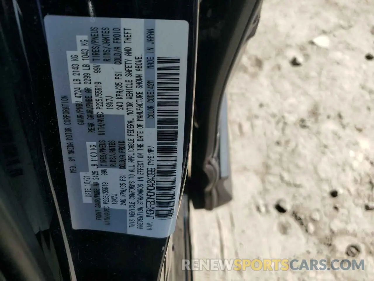 13 Фотография поврежденного автомобиля JM3KFBDM0M0484099 MAZDA CX-5 2021