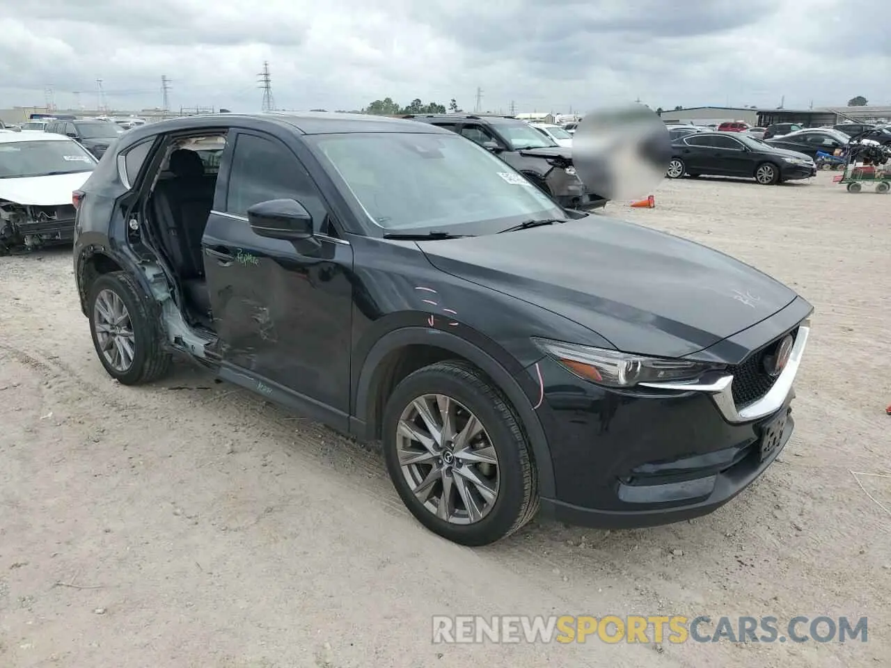 4 Фотография поврежденного автомобиля JM3KFBDM0M1398172 MAZDA CX-5 2021