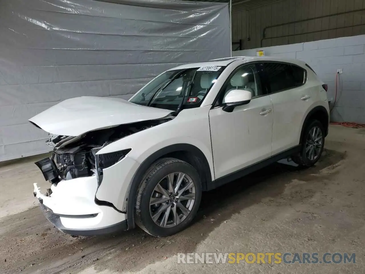 1 Photograph of a damaged car JM3KFBDM1M0309117 MAZDA CX-5 2021