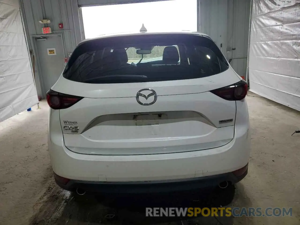 6 Photograph of a damaged car JM3KFBDM1M0309117 MAZDA CX-5 2021