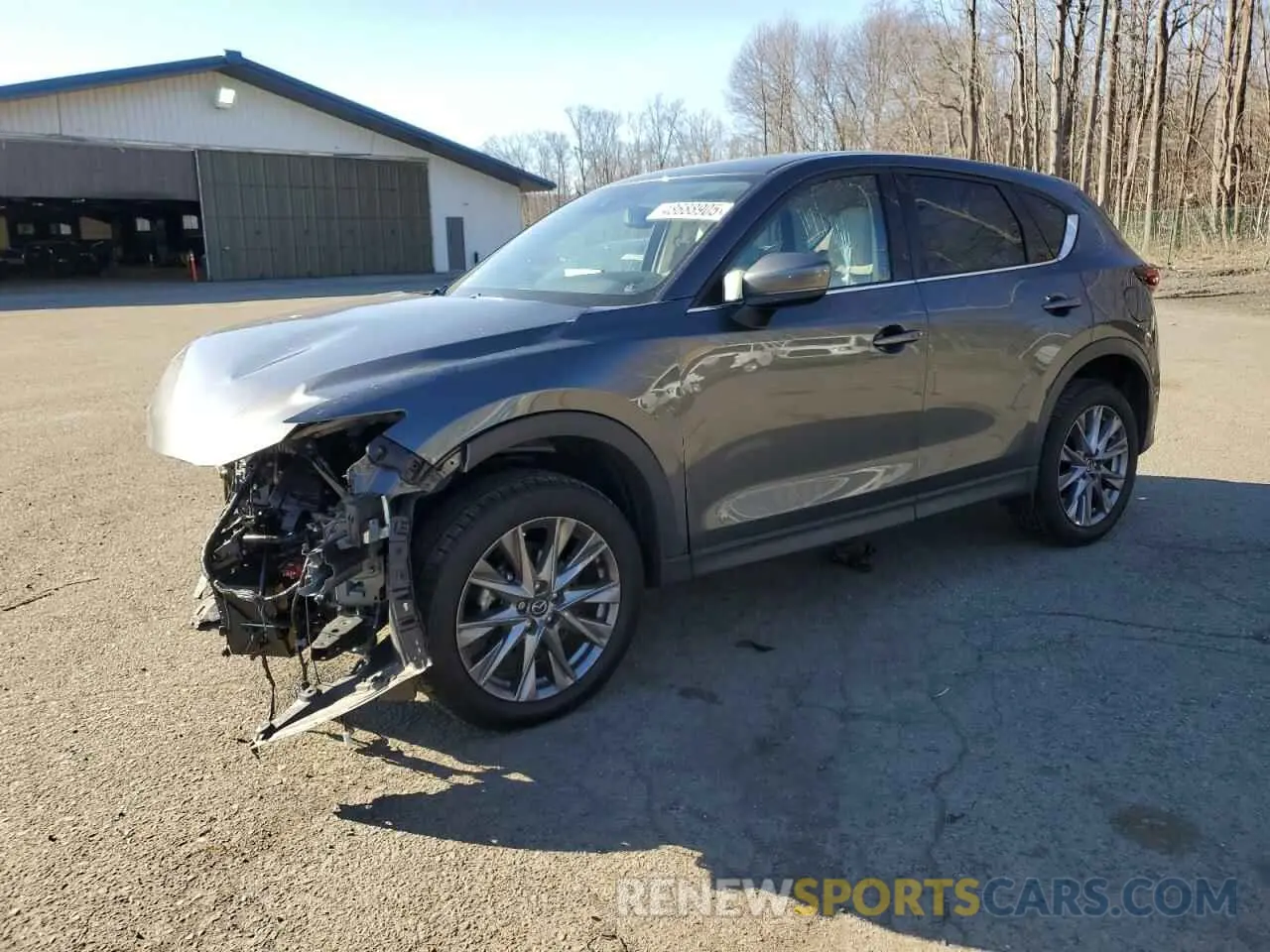1 Photograph of a damaged car JM3KFBDM1M0489859 MAZDA CX-5 2021