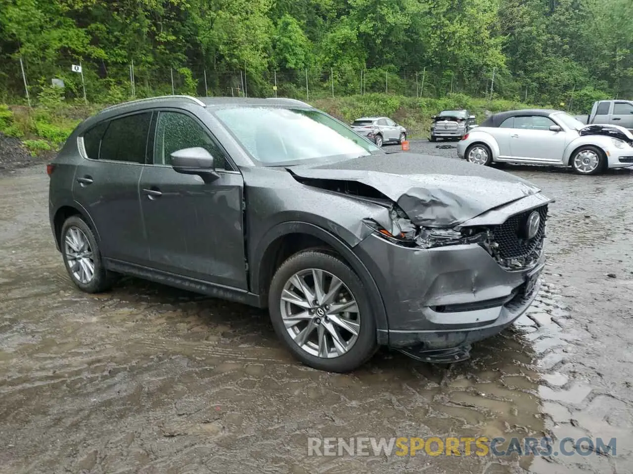 4 Photograph of a damaged car JM3KFBDM2M0340960 MAZDA CX-5 2021