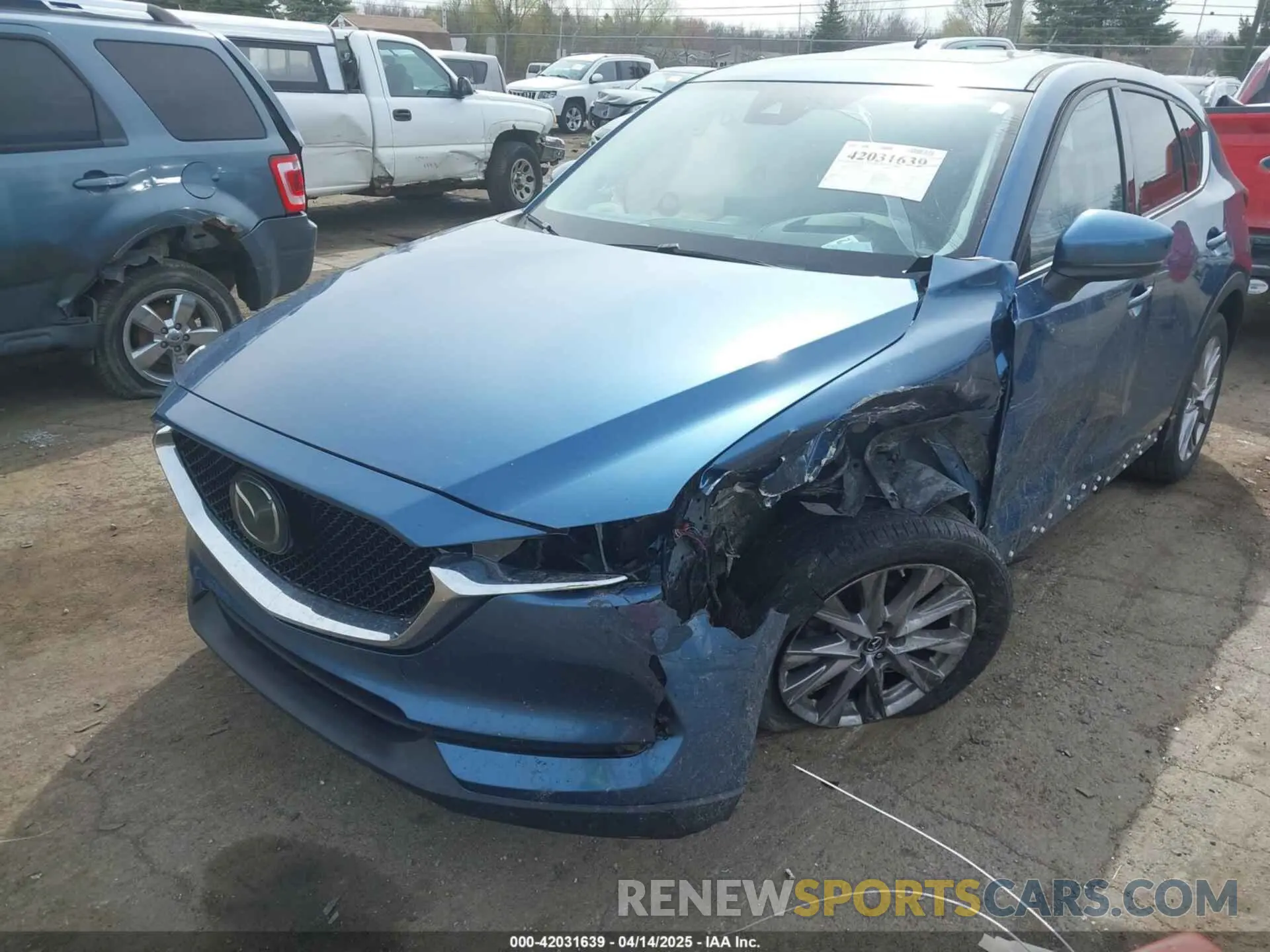 2 Фотография поврежденного автомобиля JM3KFBDM2M0406259 MAZDA CX-5 2021