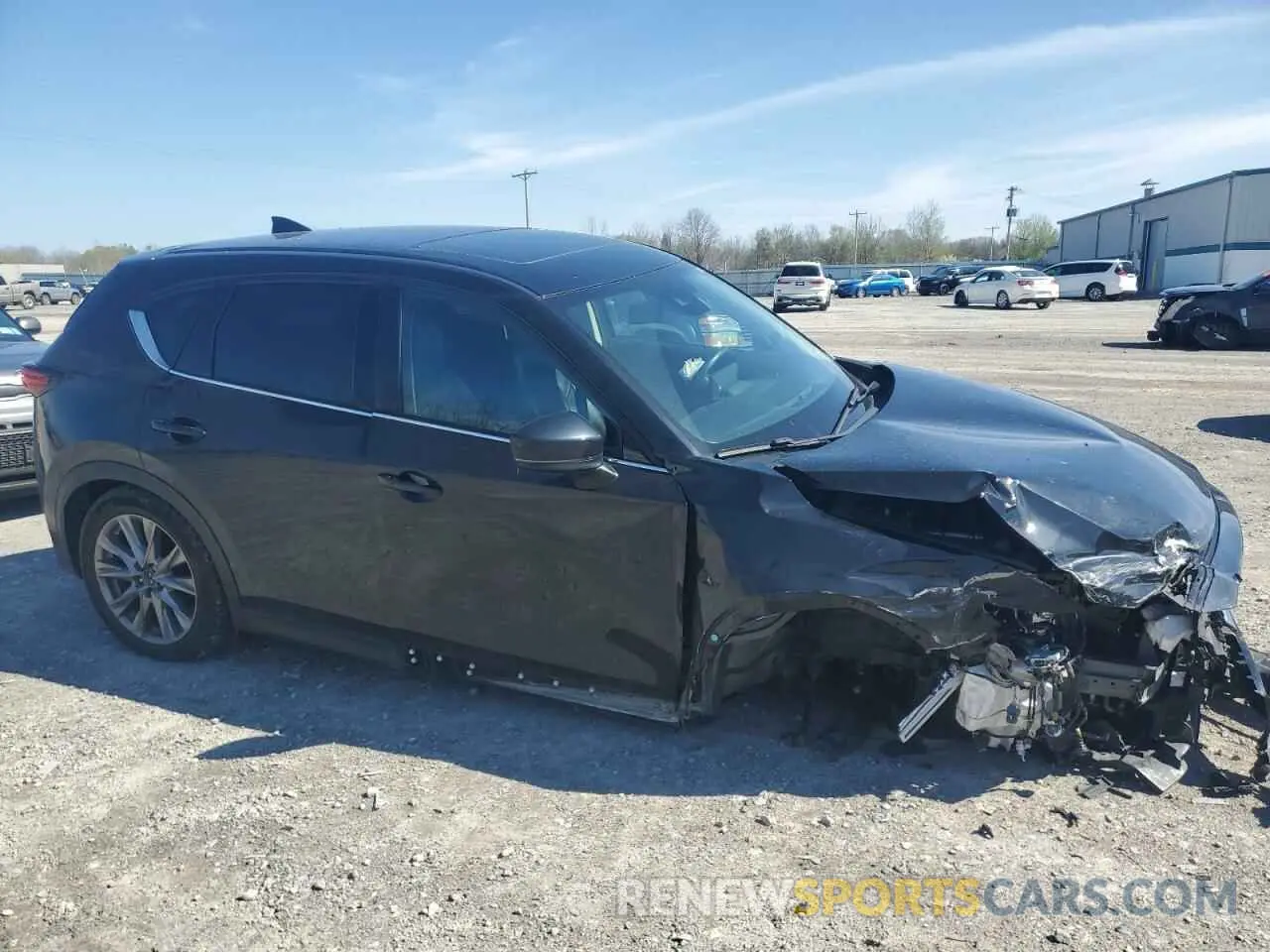 4 Photograph of a damaged car JM3KFBDM2M0415110 MAZDA CX-5 2021
