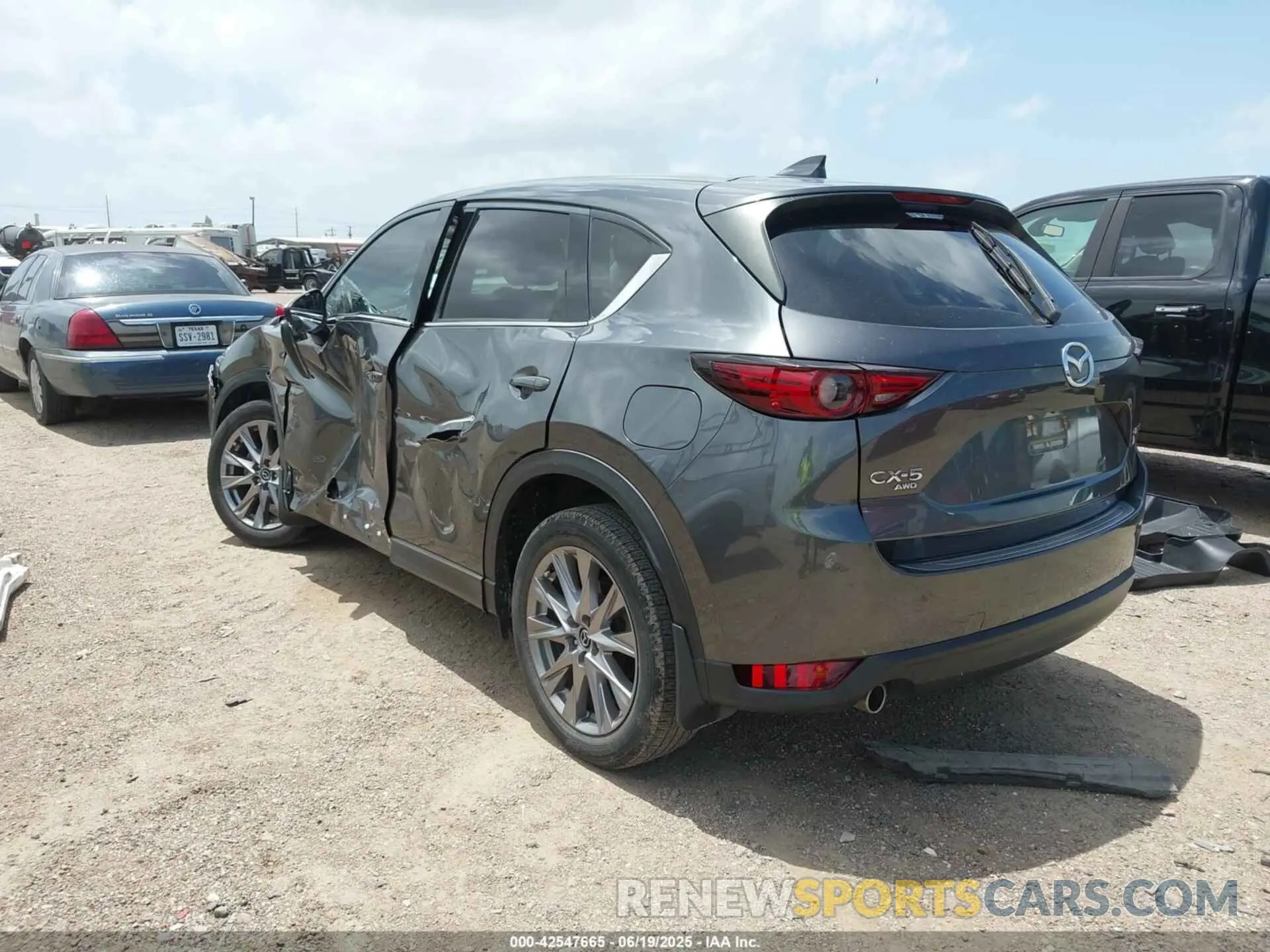 6 Photograph of a damaged car JM3KFBDM2M0431484 MAZDA CX-5 2021