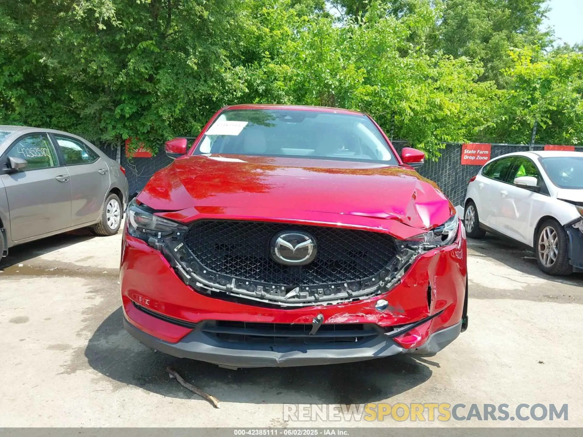 12 Photograph of a damaged car JM3KFBDM2M0483018 MAZDA CX-5 2021