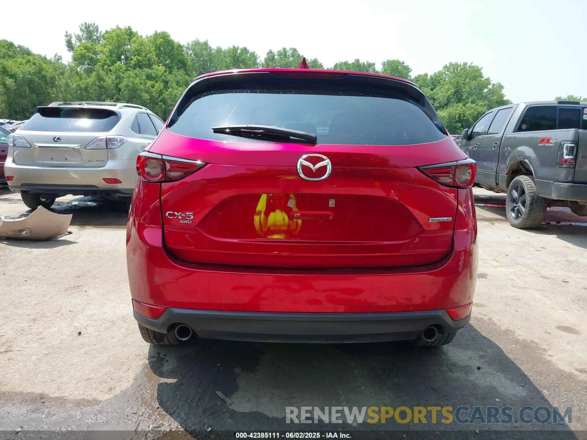 16 Photograph of a damaged car JM3KFBDM2M0483018 MAZDA CX-5 2021