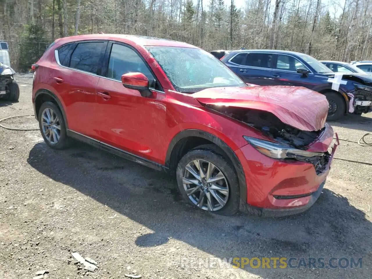 4 Фотография поврежденного автомобиля JM3KFBDM2M1119563 MAZDA CX-5 2021