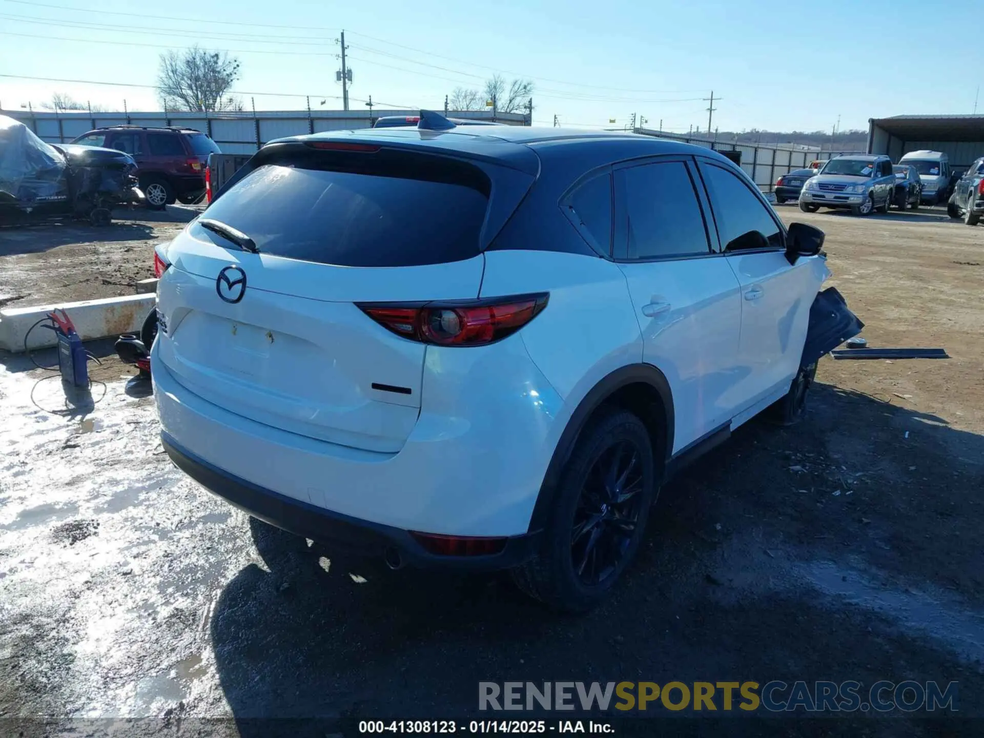 4 Фотография поврежденного автомобиля JM3KFBDM3M0417738 MAZDA CX-5 2021