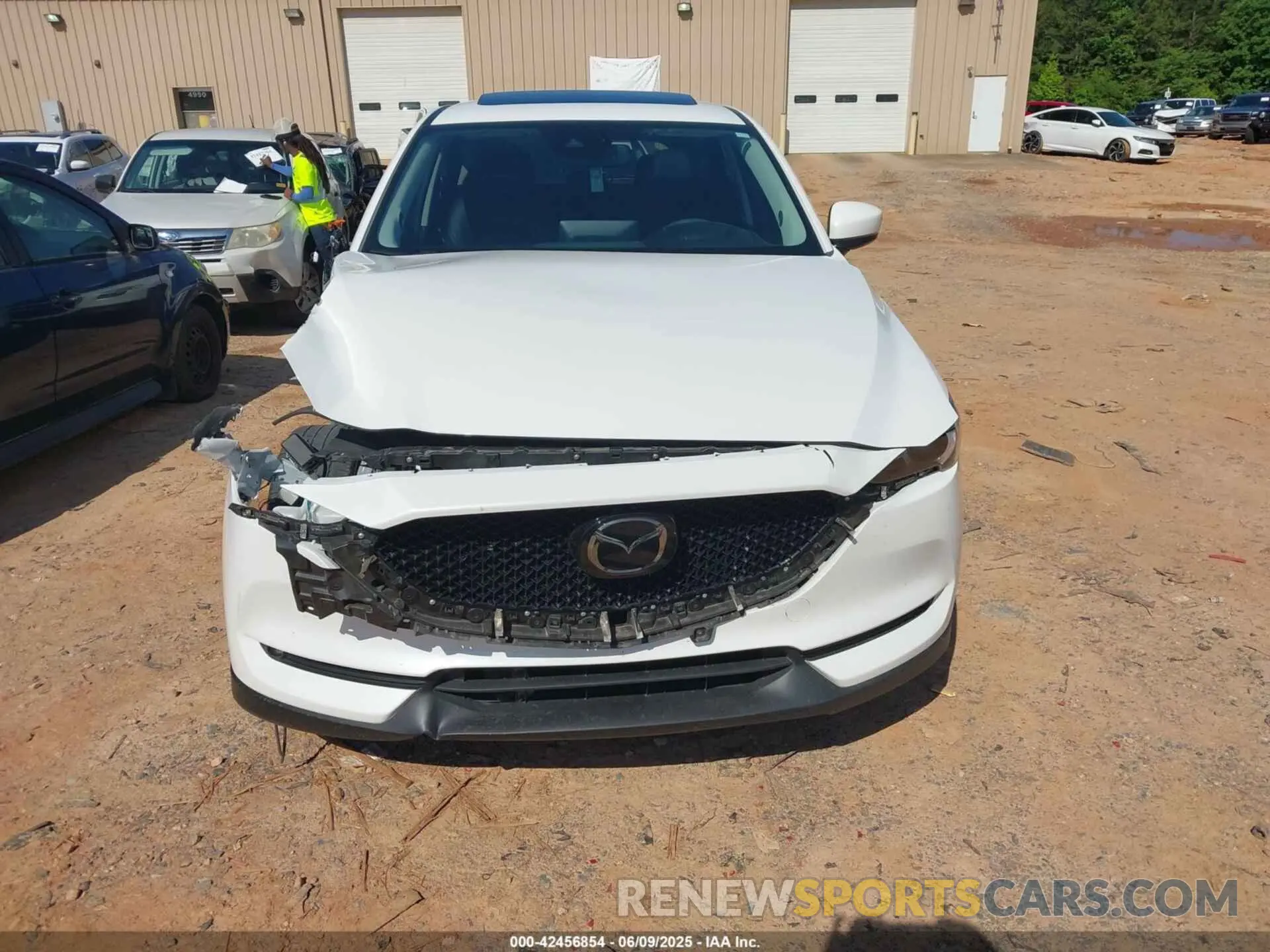 12 Фотография поврежденного автомобиля JM3KFBDM3M0493752 MAZDA CX-5 2021
