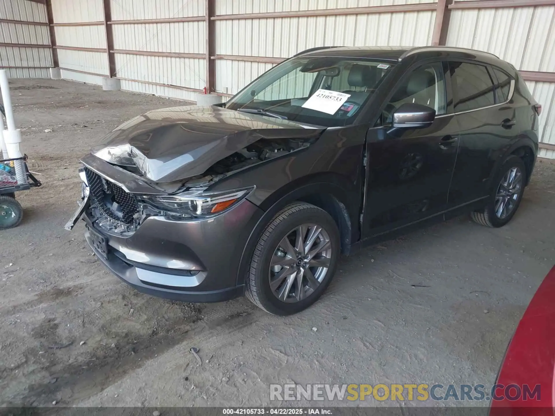2 Photograph of a damaged car JM3KFBDM5M0430426 MAZDA CX-5 2021