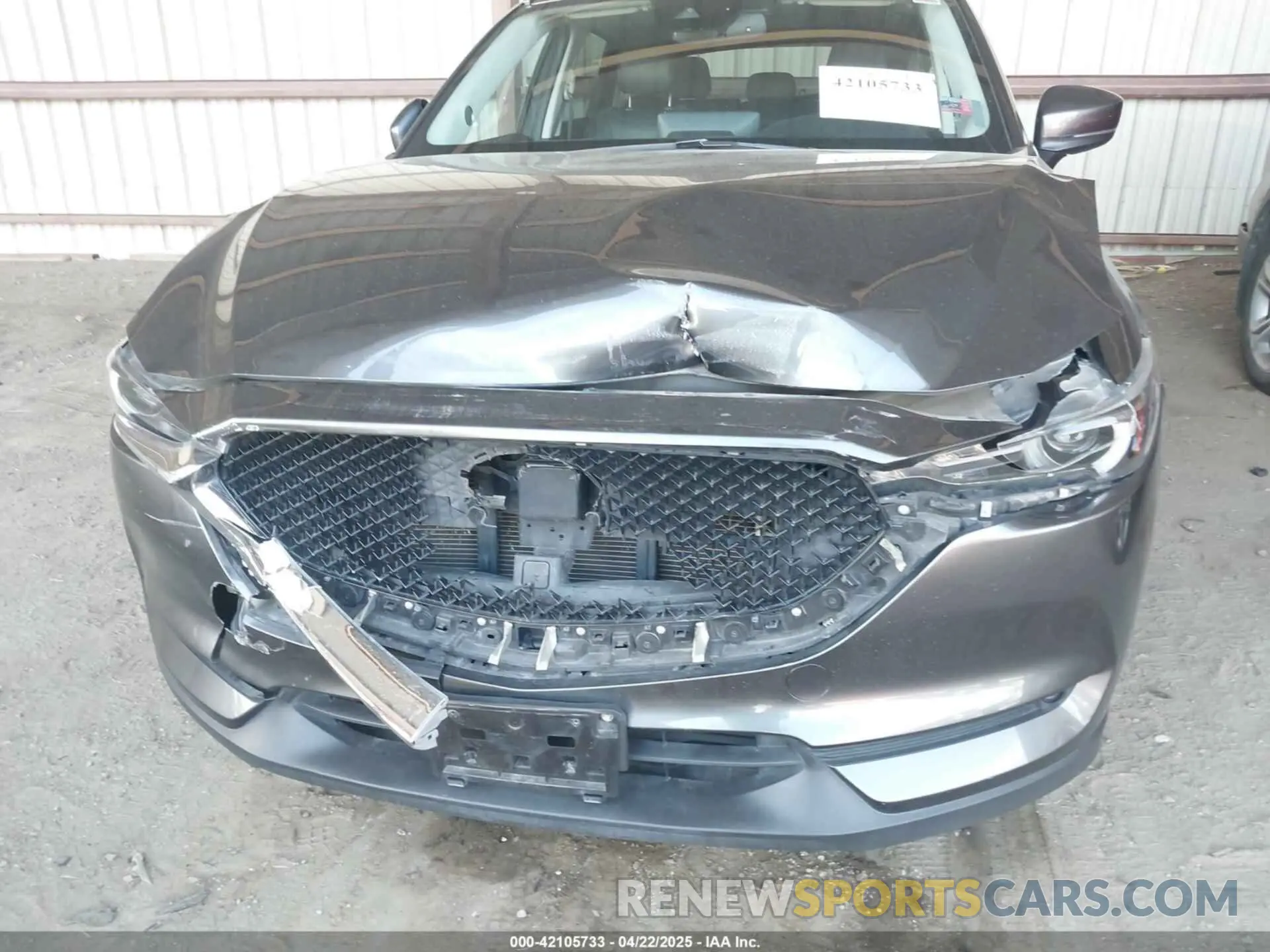 6 Photograph of a damaged car JM3KFBDM5M0430426 MAZDA CX-5 2021
