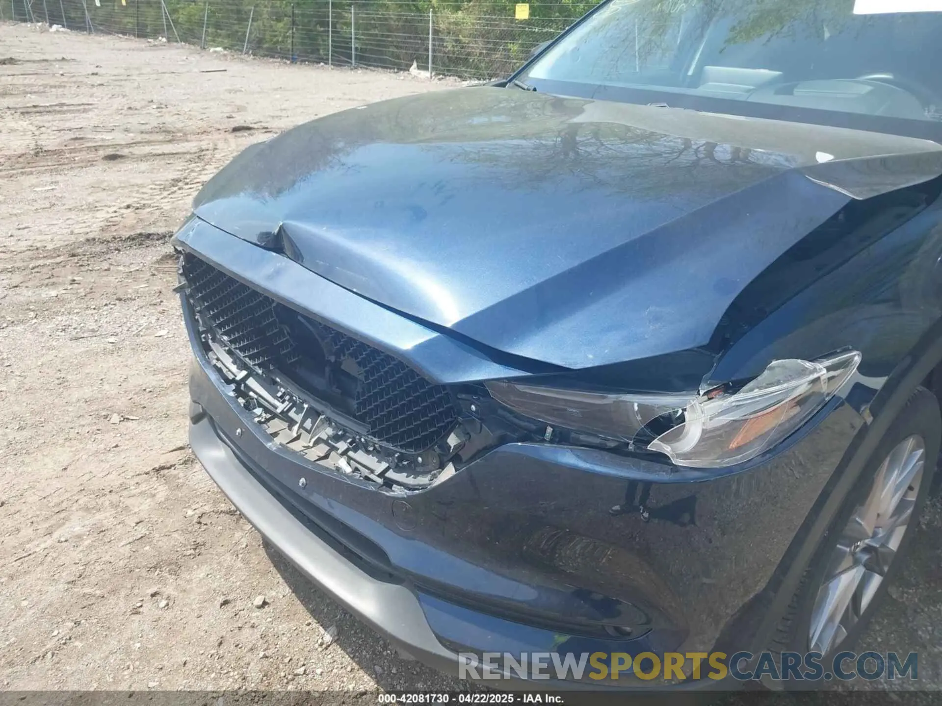 6 Photograph of a damaged car JM3KFBDM5M1378497 MAZDA CX-5 2021