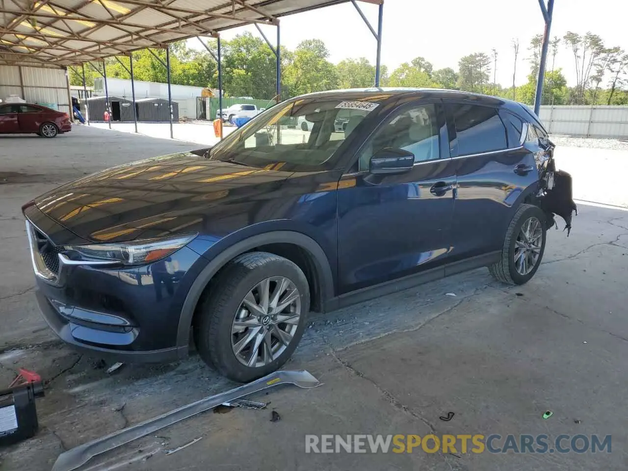 1 Photograph of a damaged car JM3KFBDM5M1486876 MAZDA CX-5 2021