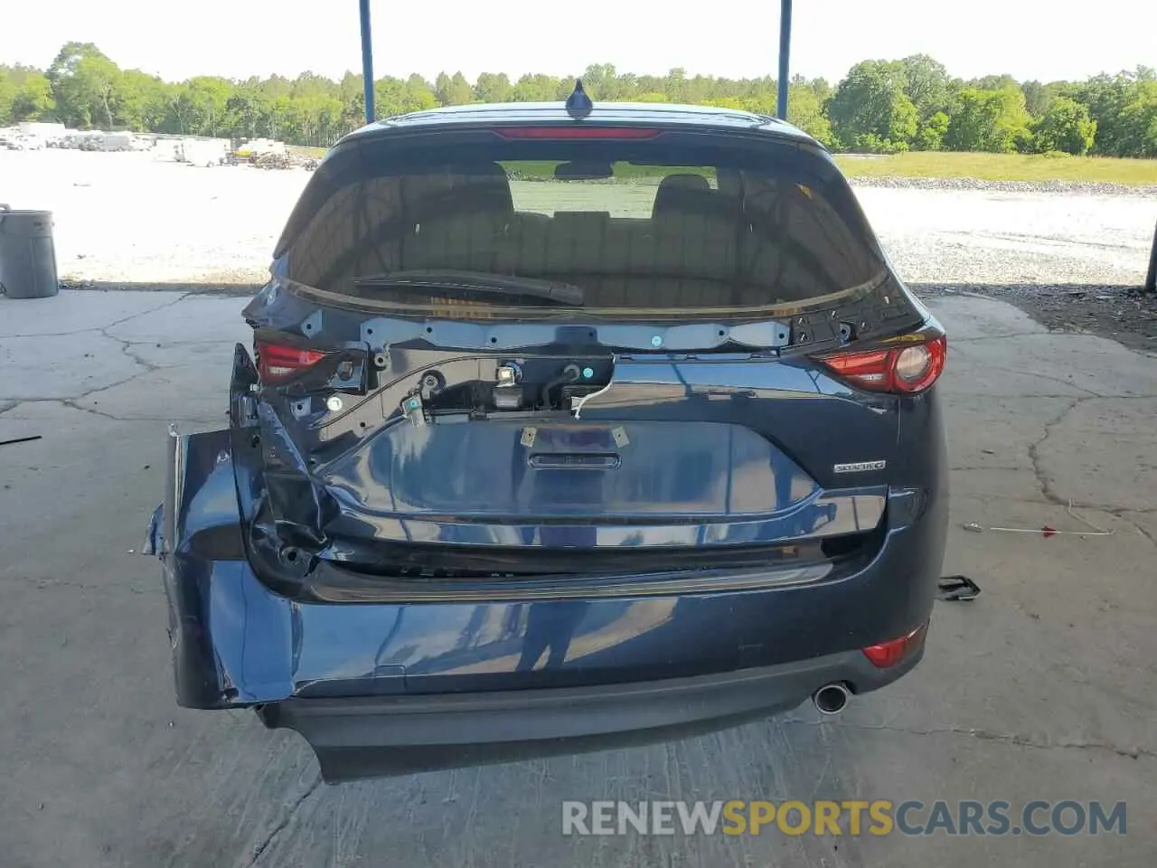6 Photograph of a damaged car JM3KFBDM5M1486876 MAZDA CX-5 2021
