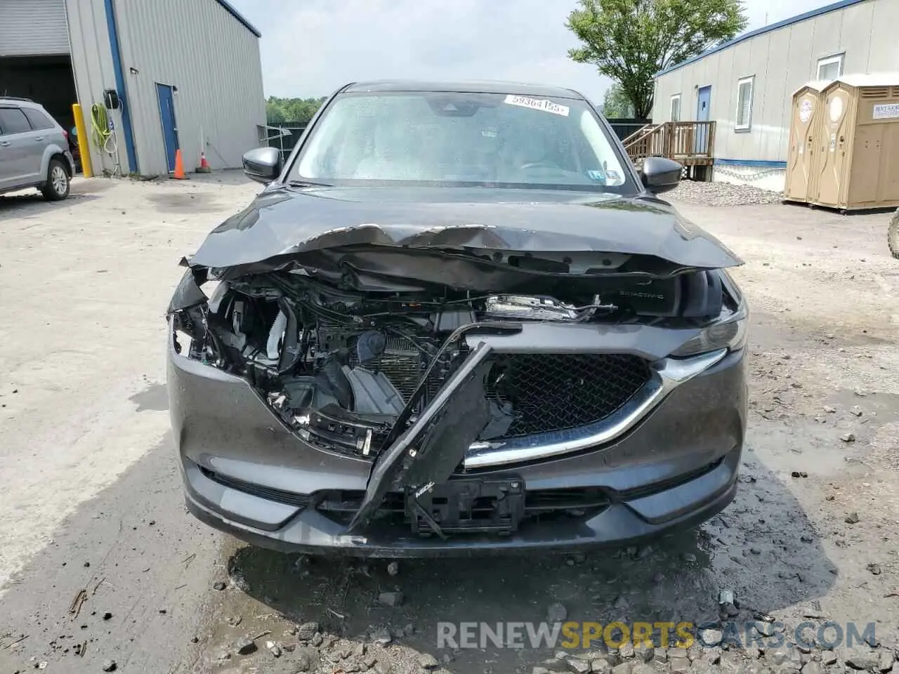 5 Photograph of a damaged car JM3KFBDM5M1496078 MAZDA CX-5 2021