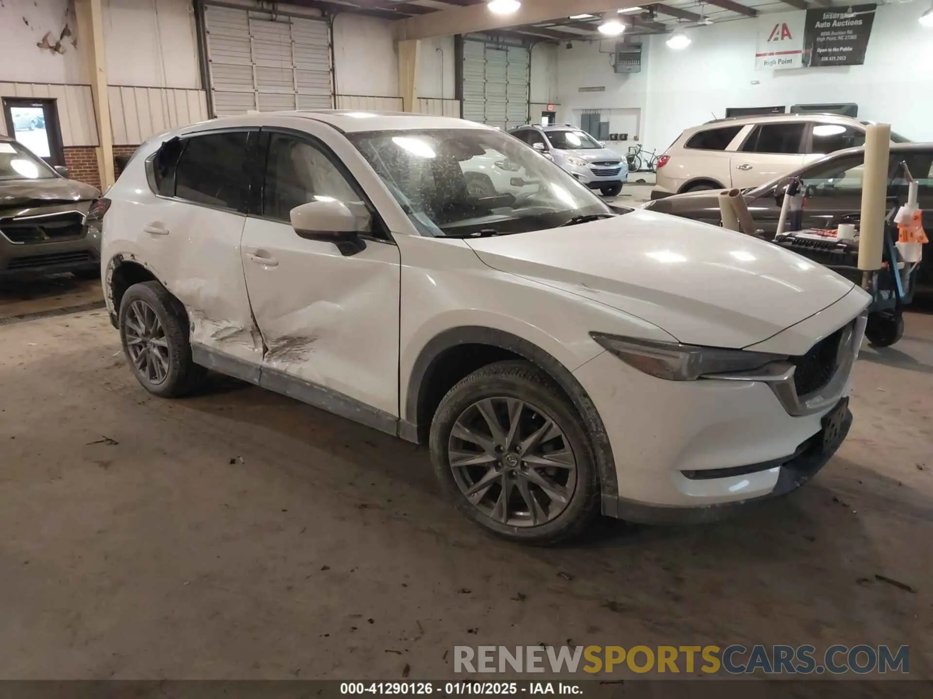 1 Фотография поврежденного автомобиля JM3KFBDM6M0378174 MAZDA CX-5 2021