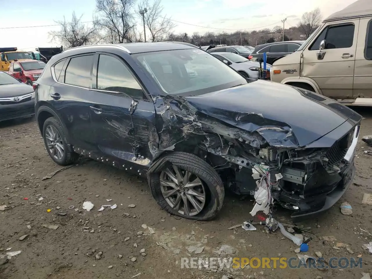 4 Фотография поврежденного автомобиля JM3KFBDM6M0478694 MAZDA CX-5 2021