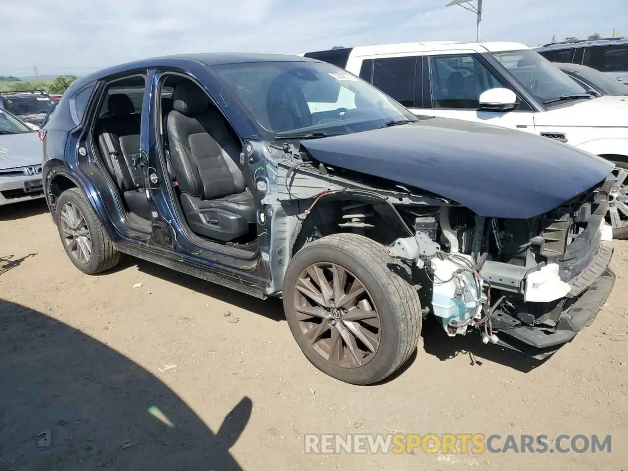 4 Фотография поврежденного автомобиля JM3KFBDM6M1343287 MAZDA CX-5 2021