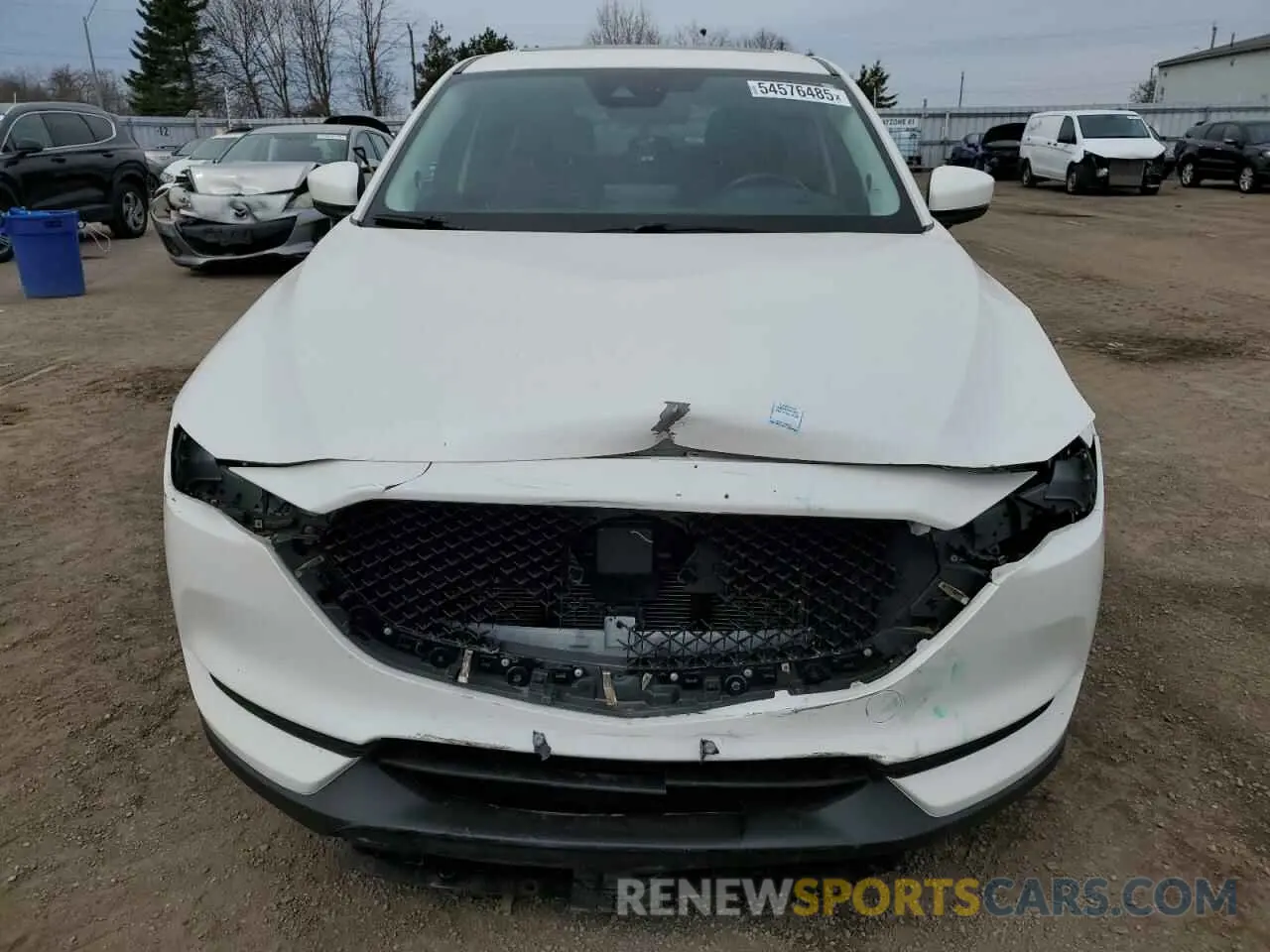 5 Photograph of a damaged car JM3KFBDM7M1122281 MAZDA CX-5 2021