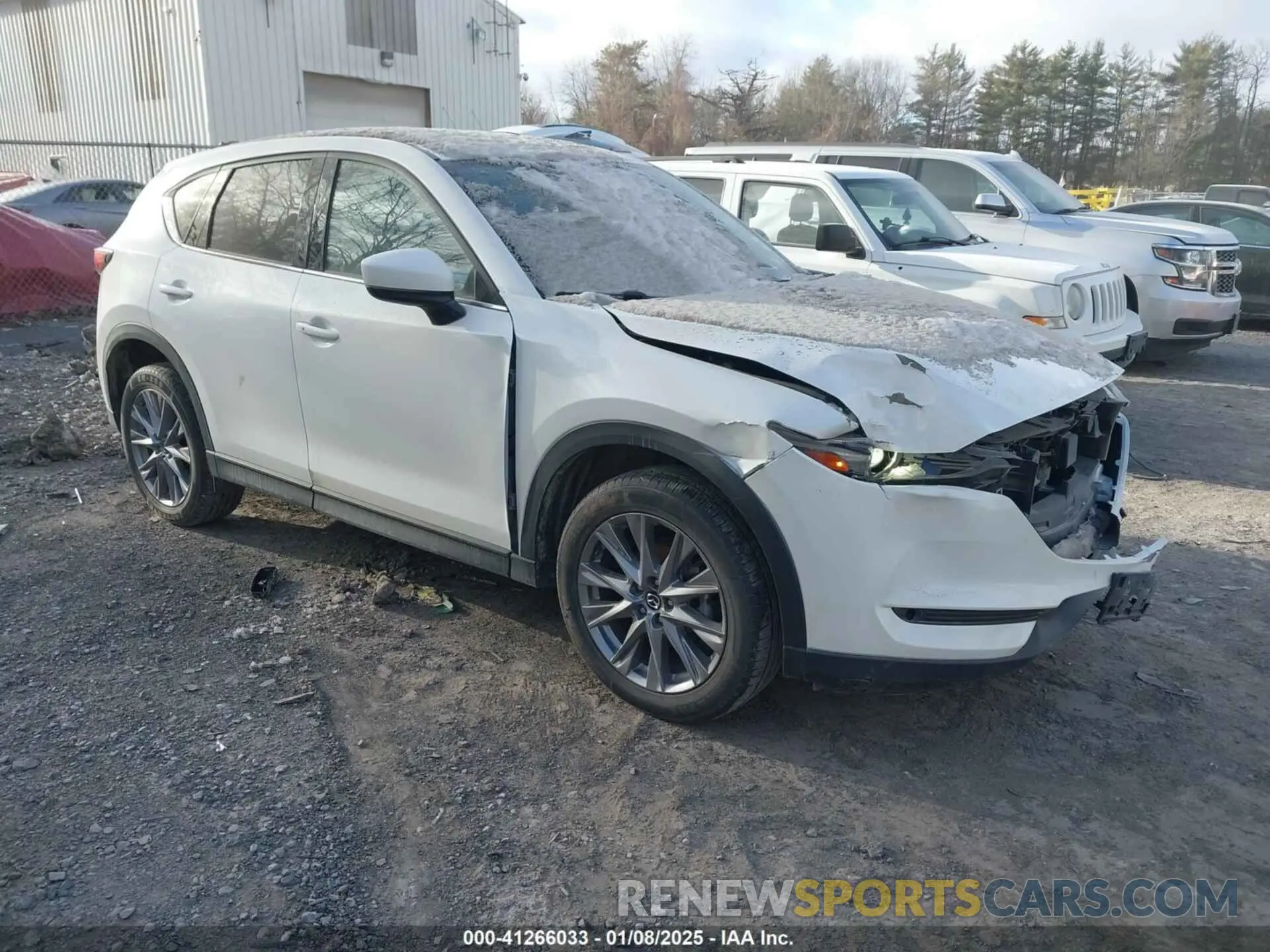 1 Photograph of a damaged car JM3KFBDM8M0493892 MAZDA CX-5 2021