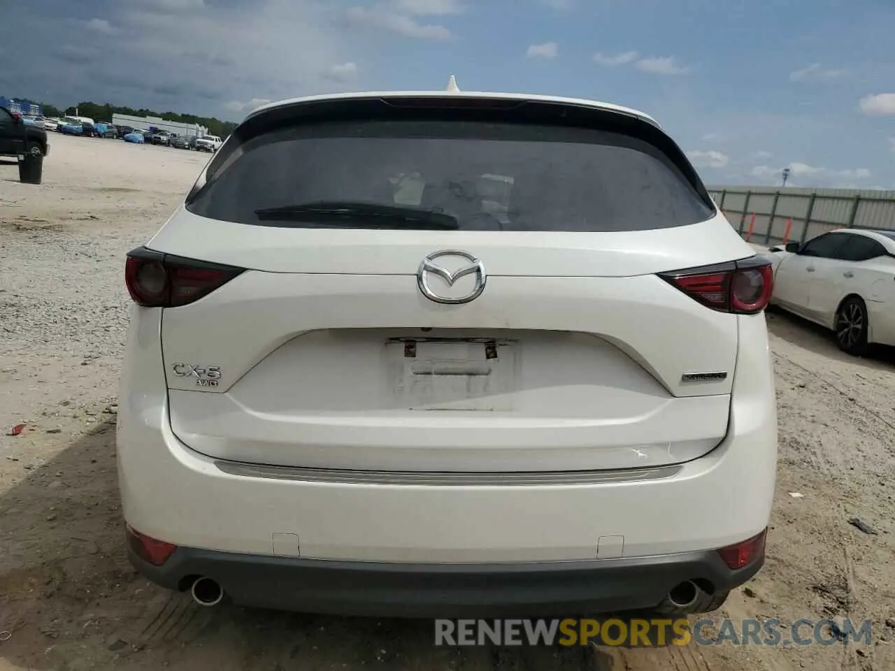6 Фотография поврежденного автомобиля JM3KFBDM8M1437610 MAZDA CX-5 2021