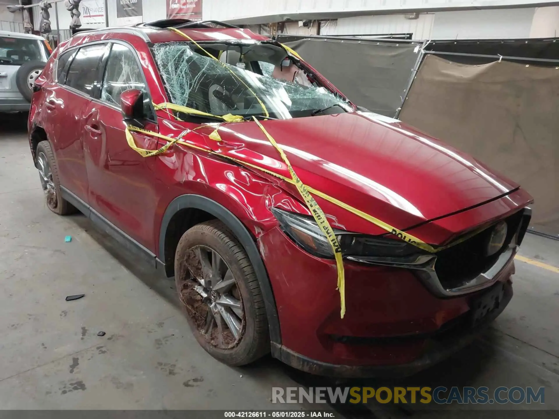 1 Photograph of a damaged car JM3KFBDMXM0439350 MAZDA CX-5 2021