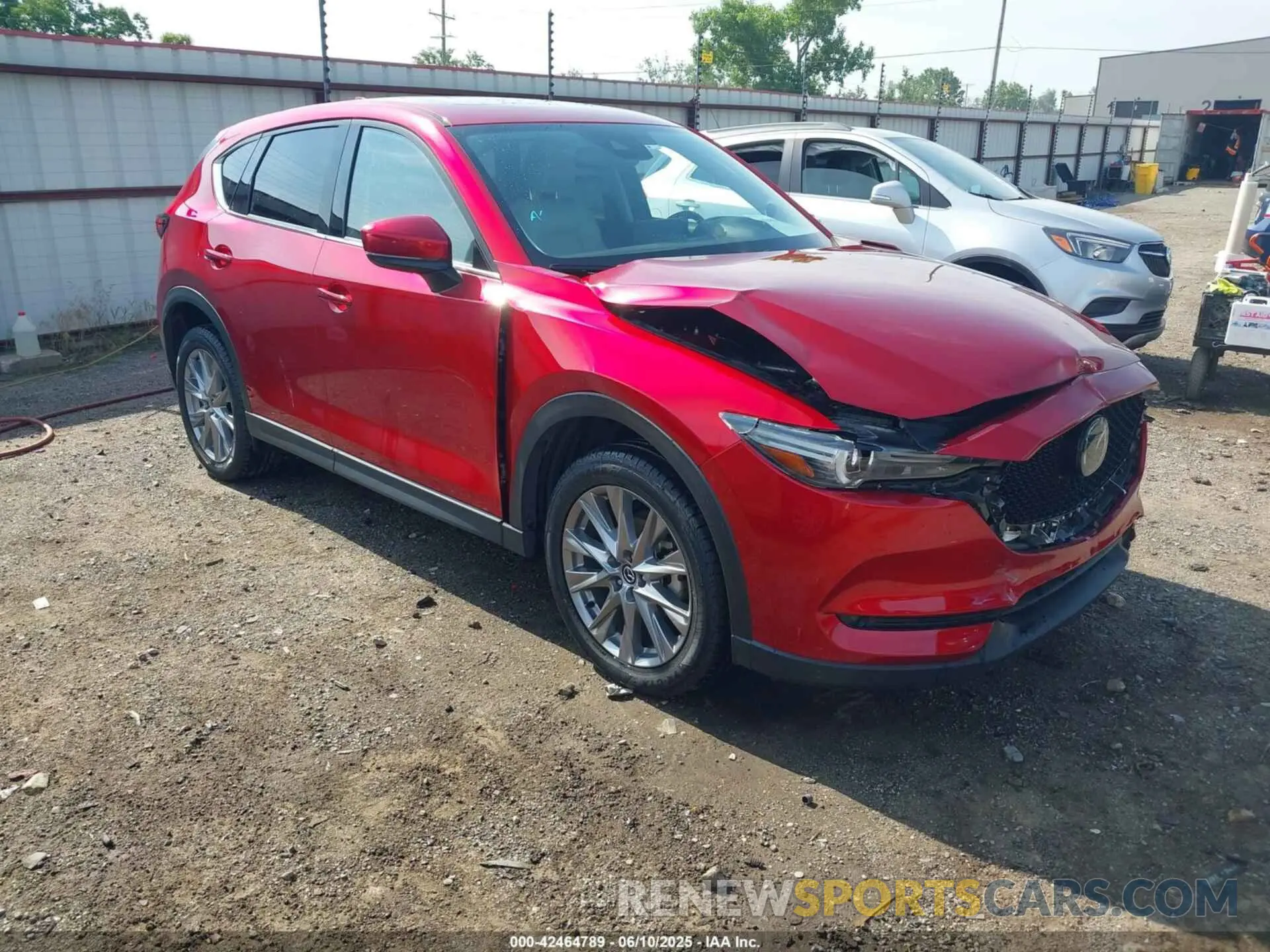 1 Photograph of a damaged car JM3KFBDMXM1452223 MAZDA CX-5 2021