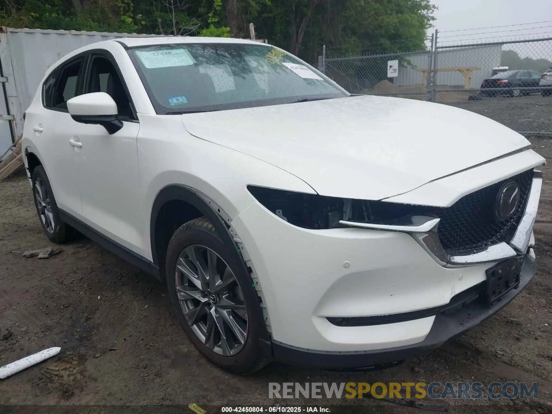 1 Photograph of a damaged car JM3KFBEY1M0322791 MAZDA CX-5 2021