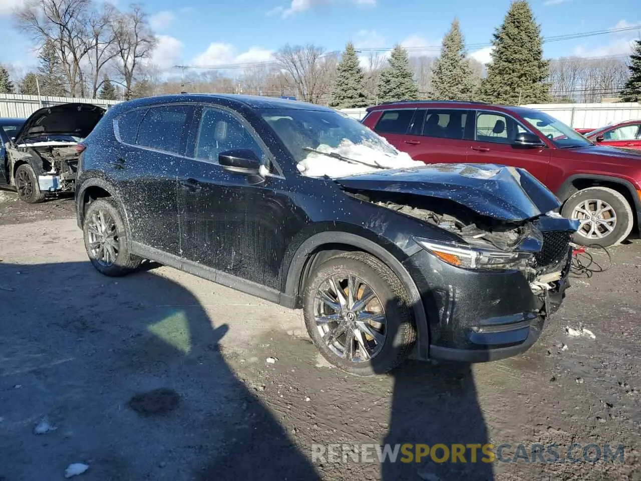 4 Photograph of a damaged car JM3KFBEY2M0449131 MAZDA CX-5 2021