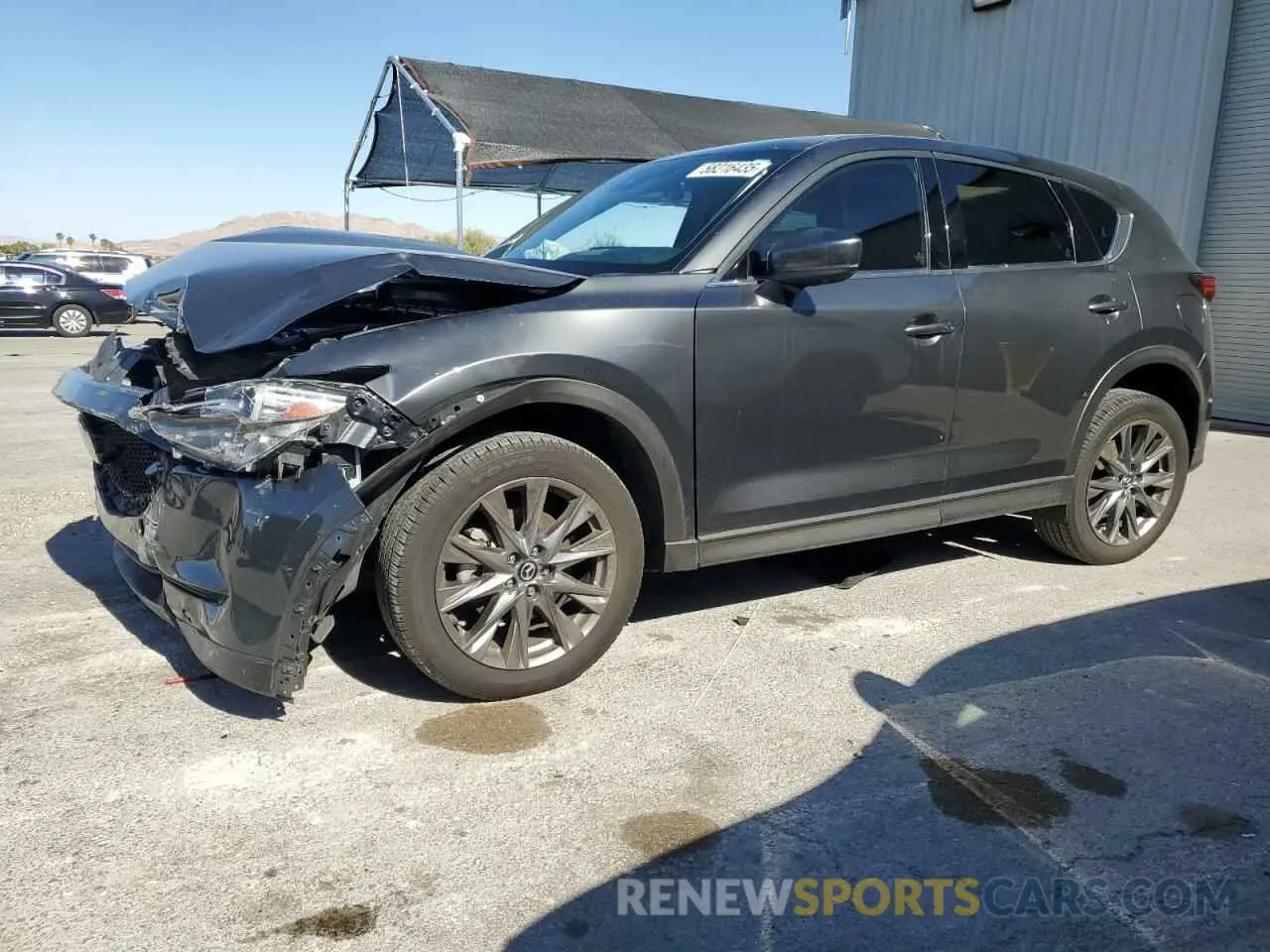 1 Photograph of a damaged car JM3KFBEY4M0440799 MAZDA CX-5 2021