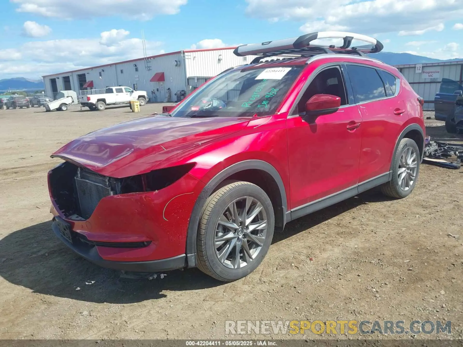 2 Photograph of a damaged car JM3KFBEY5M0442075 MAZDA CX-5 2021