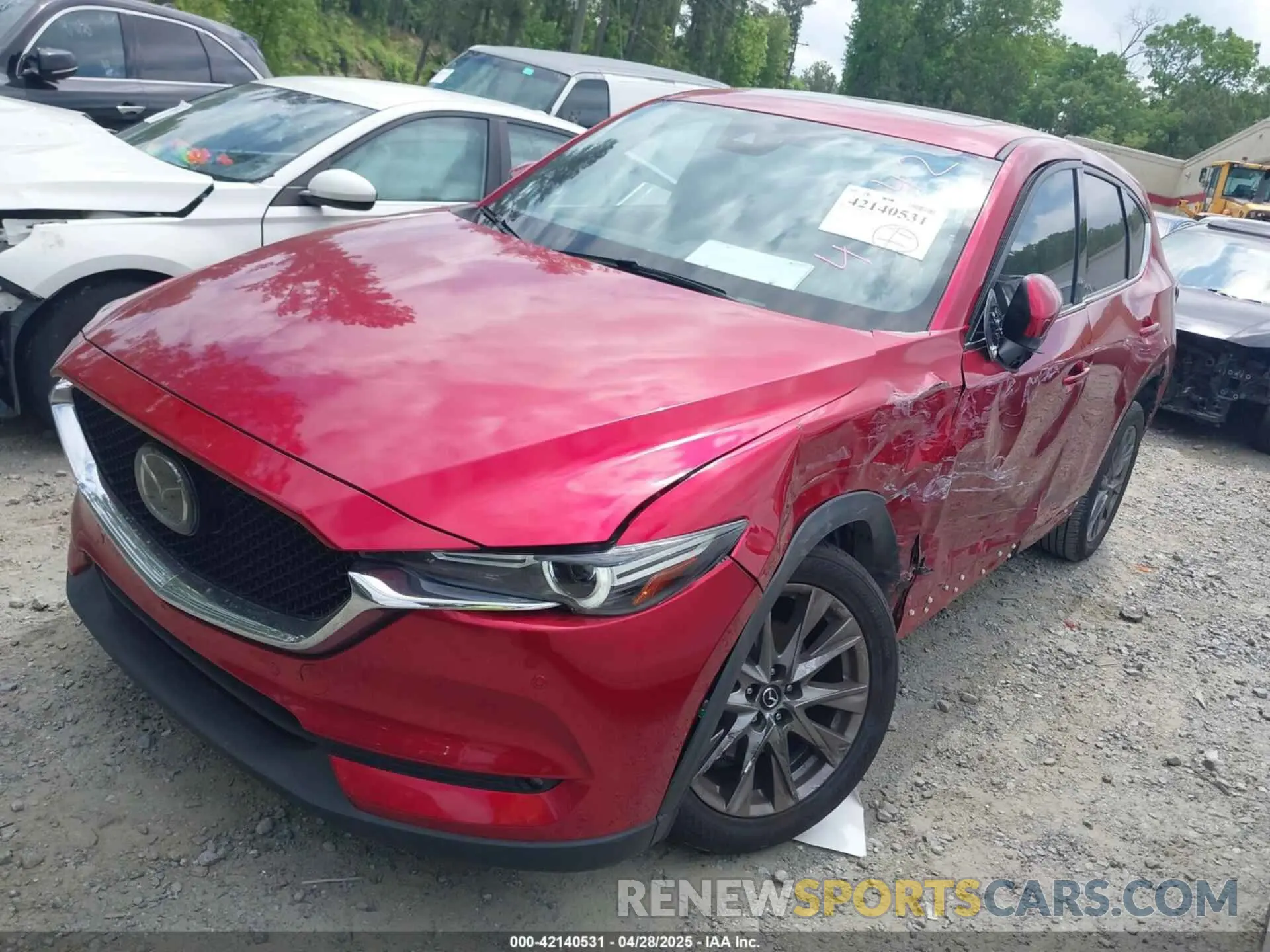 2 Photograph of a damaged car JM3KFBEY6M0419842 MAZDA CX-5 2021
