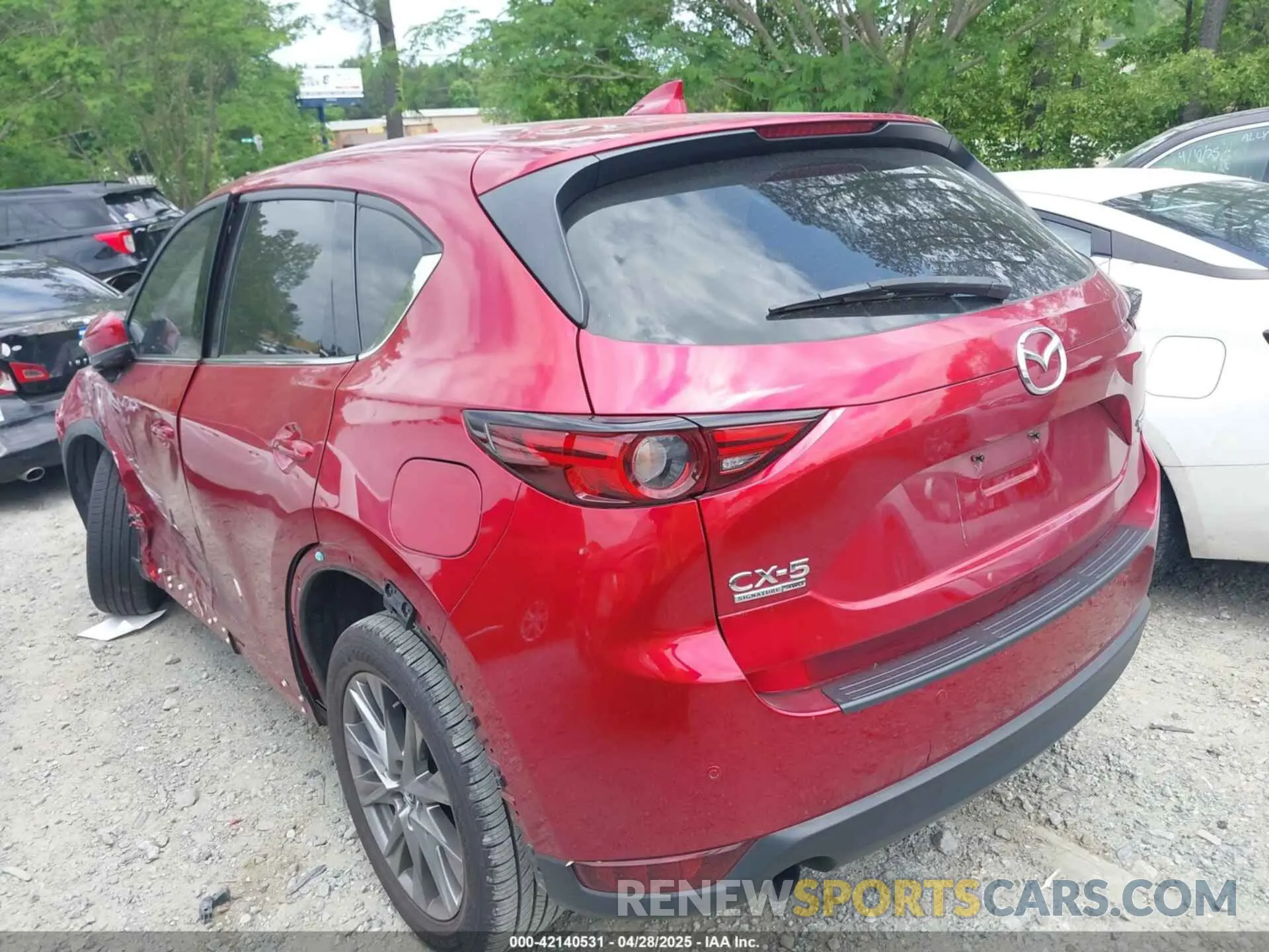 3 Photograph of a damaged car JM3KFBEY6M0419842 MAZDA CX-5 2021