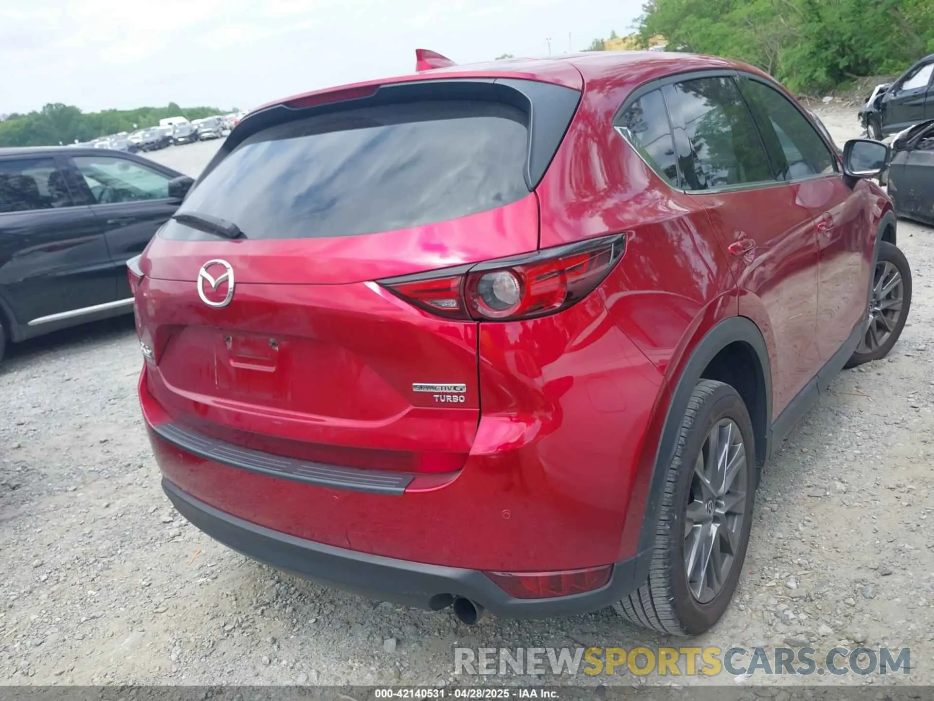 4 Photograph of a damaged car JM3KFBEY6M0419842 MAZDA CX-5 2021