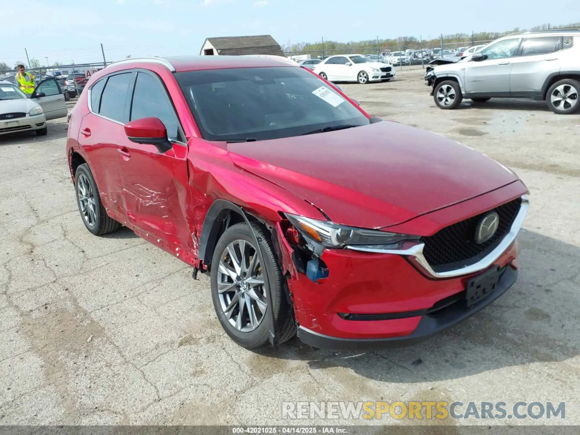 1 Photograph of a damaged car JM3KFBEY7M0451926 MAZDA CX-5 2021