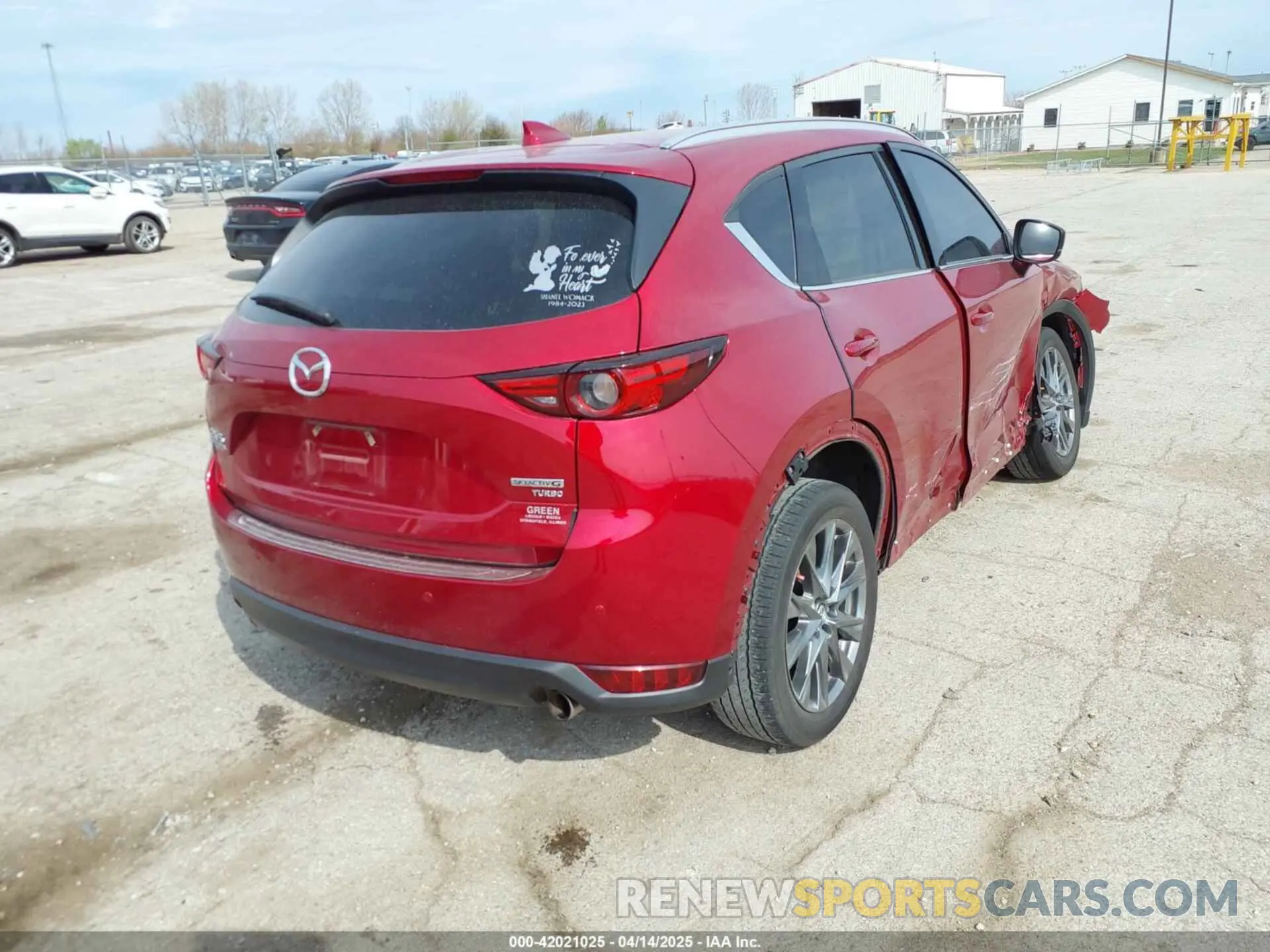 4 Photograph of a damaged car JM3KFBEY7M0451926 MAZDA CX-5 2021