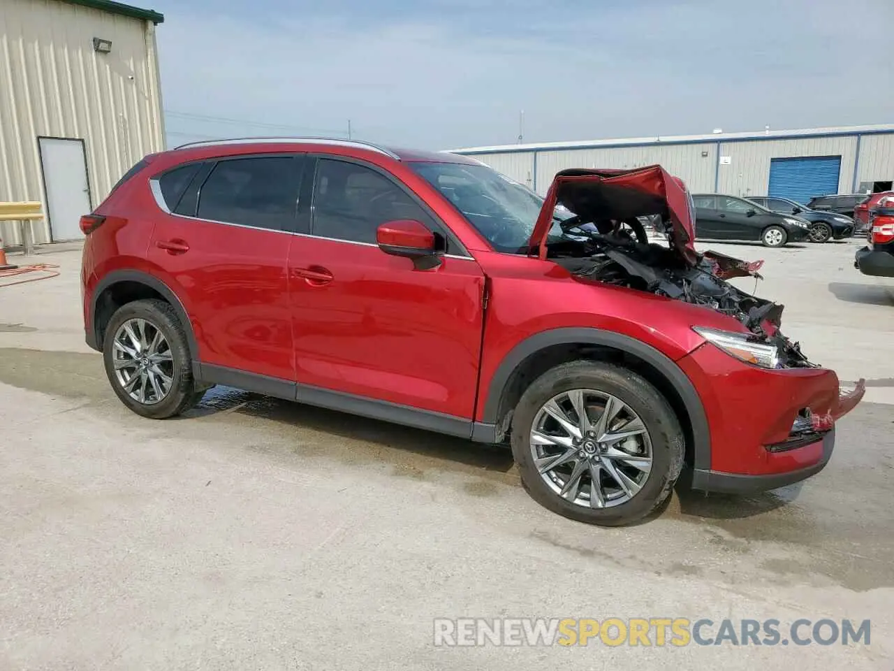 4 Photograph of a damaged car JM3KFBEY8M0435315 MAZDA CX-5 2021