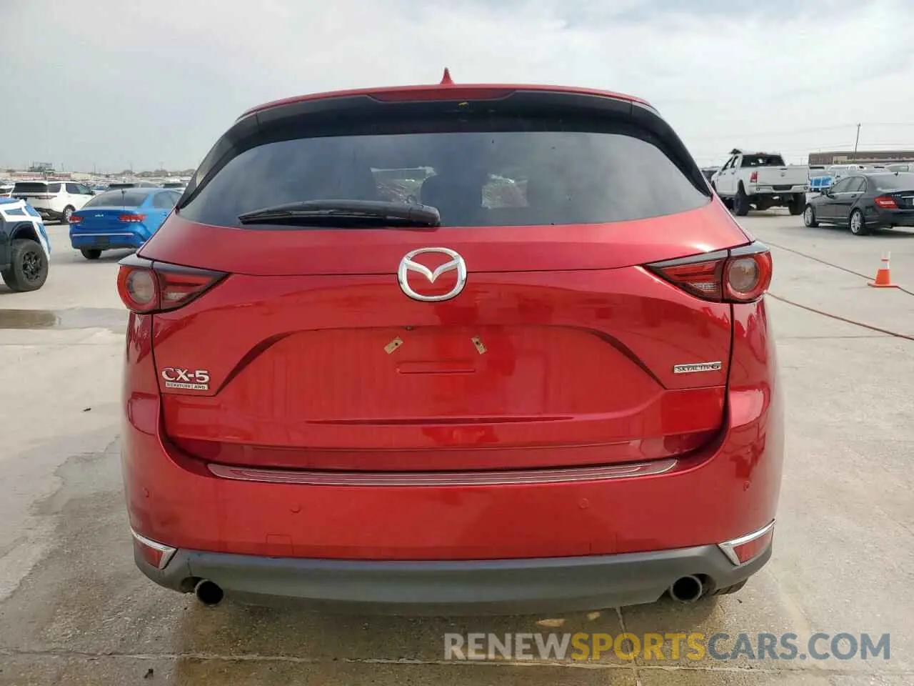 6 Photograph of a damaged car JM3KFBEY8M0435315 MAZDA CX-5 2021