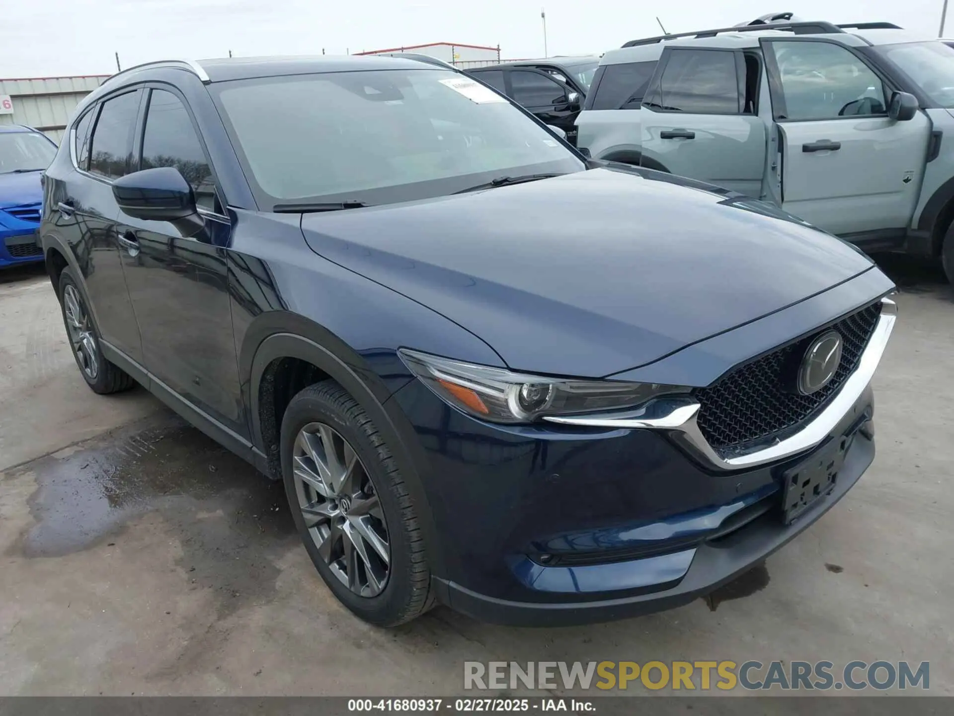 1 Photograph of a damaged car JM3KFBEYXM0439513 MAZDA CX-5 2021