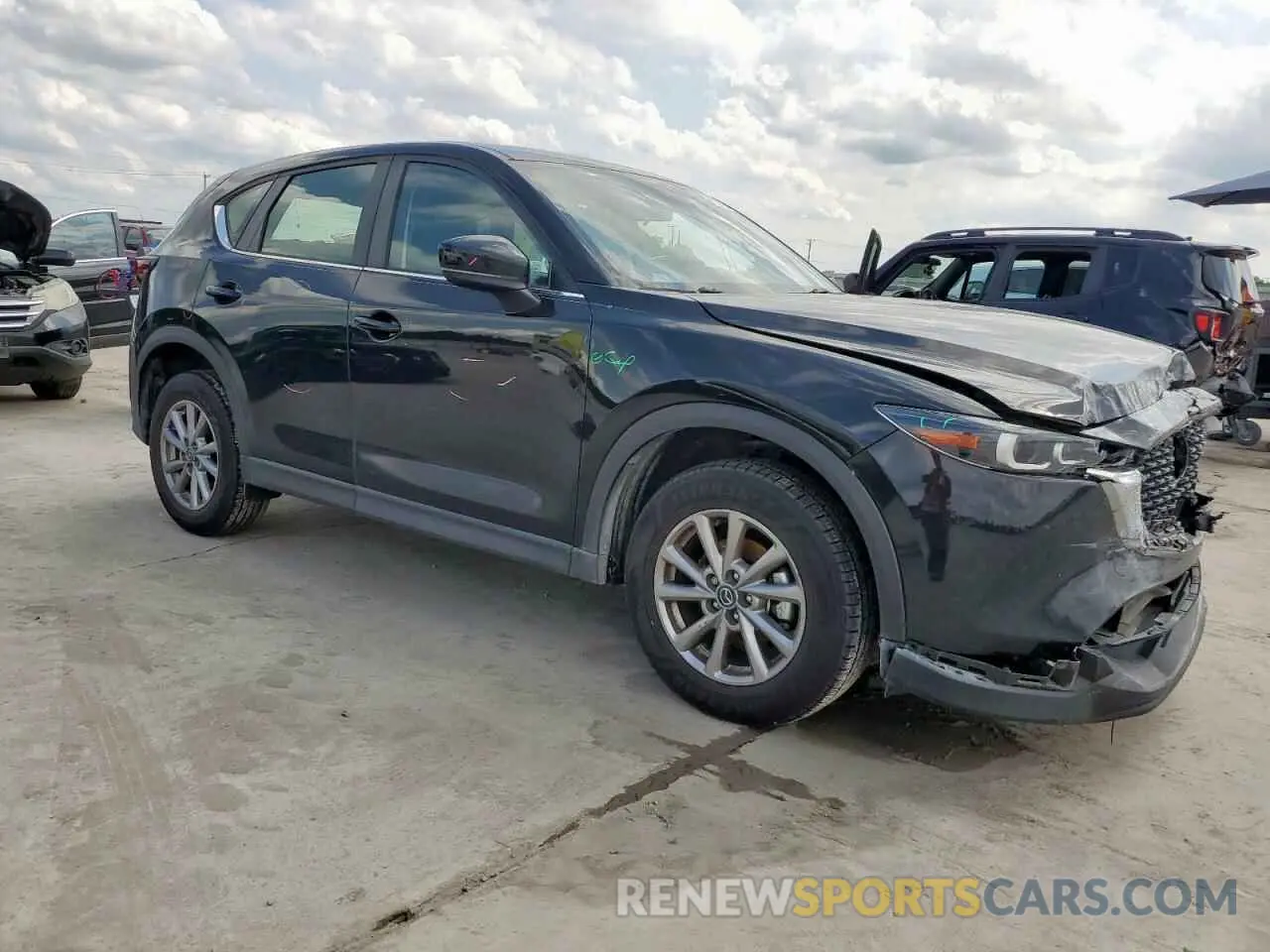 4 Photograph of a damaged car JM3KFBAM0N1622465 MAZDA CX-5 2022